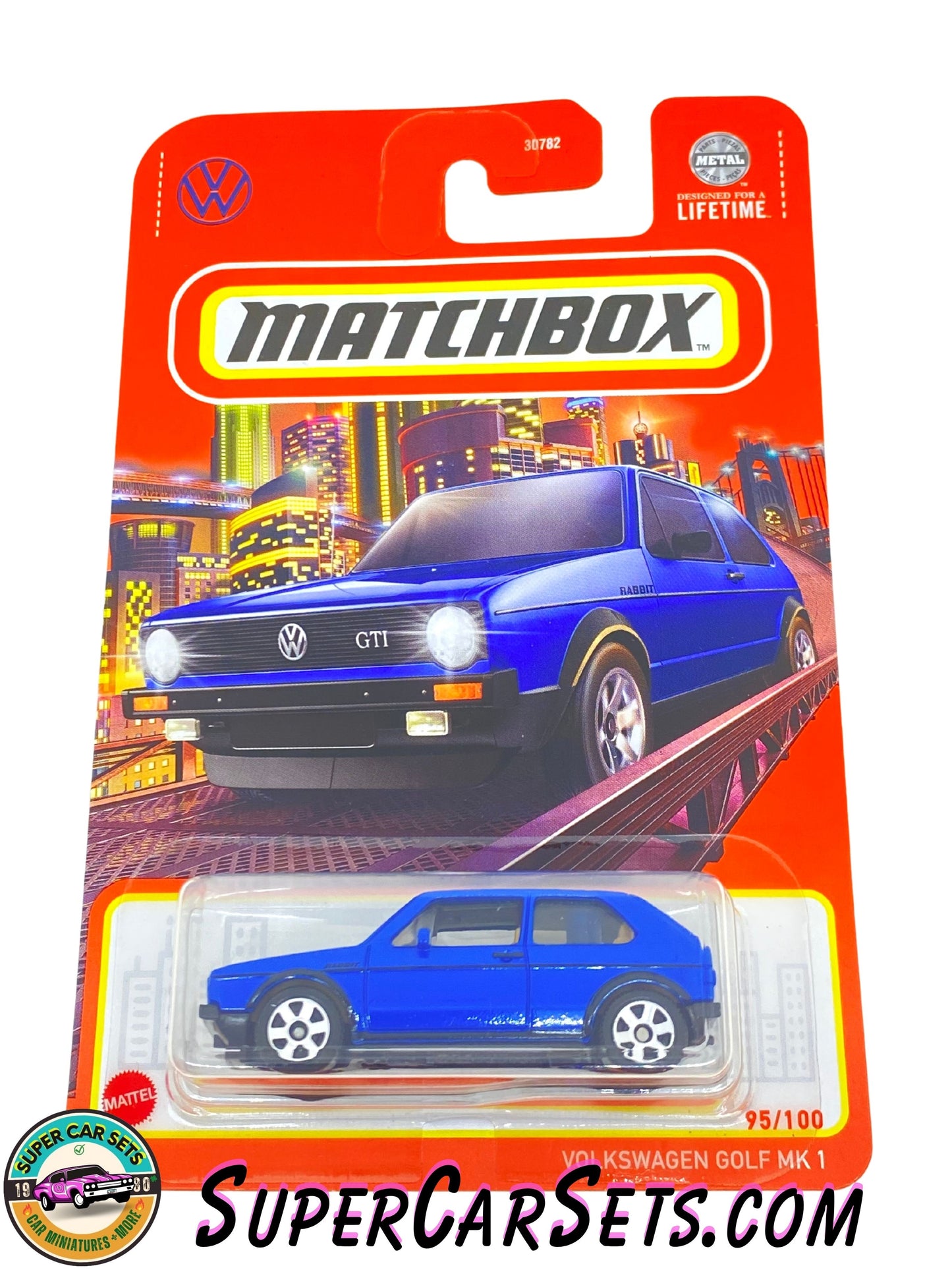 Volkswagen Golf MK1 (blue colour) (95/100) - Matchbox