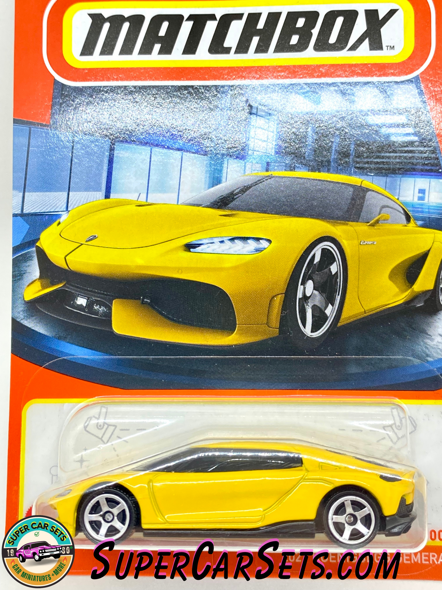 2021 Koenigsegg Gemera (74/100) (yellow colour) - Matchbox