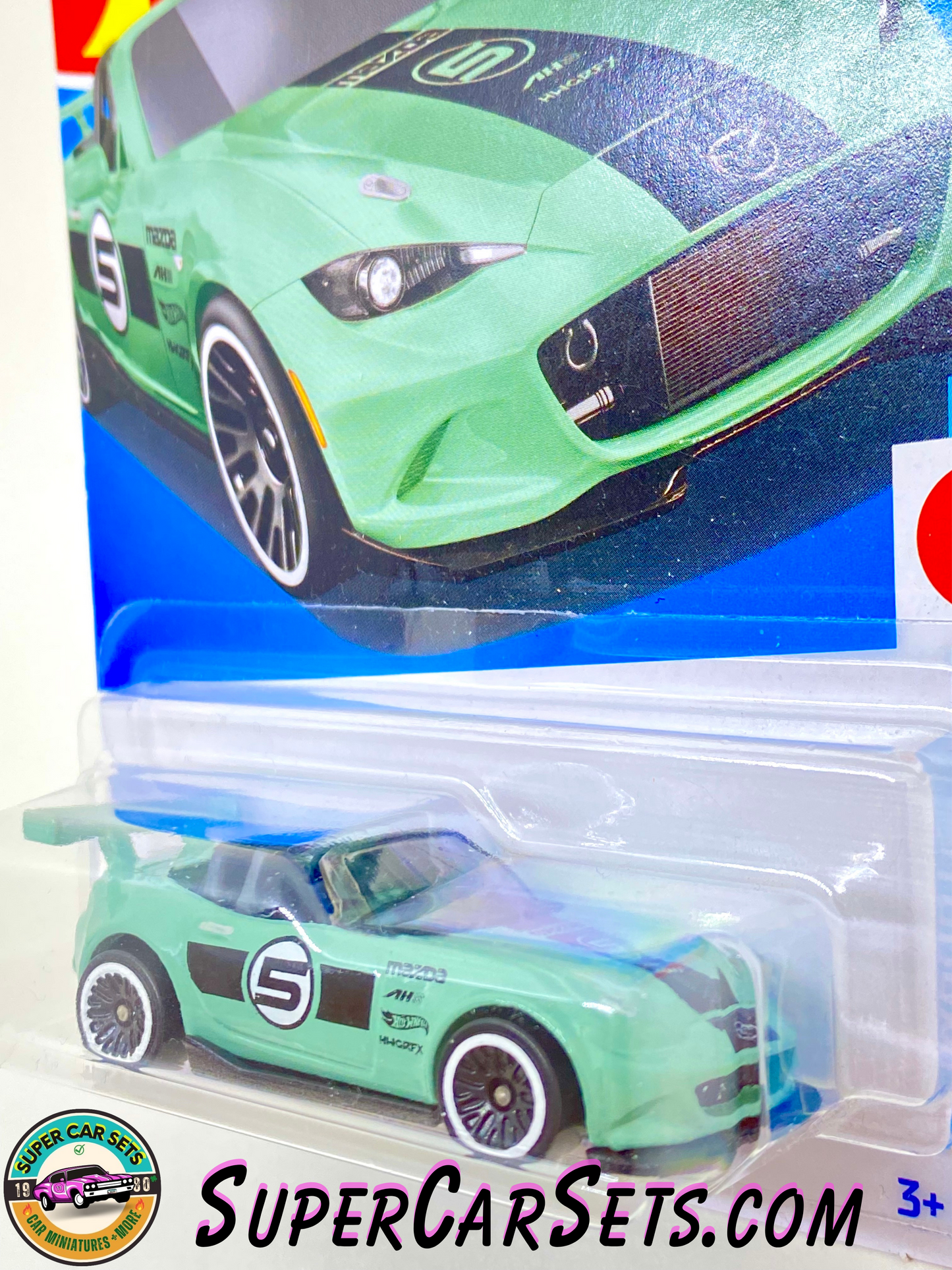 15 Mazda MX-5 Miata (green colour) - Hot Wheels HW J-Imports - 2024 (3/10) (69/250)