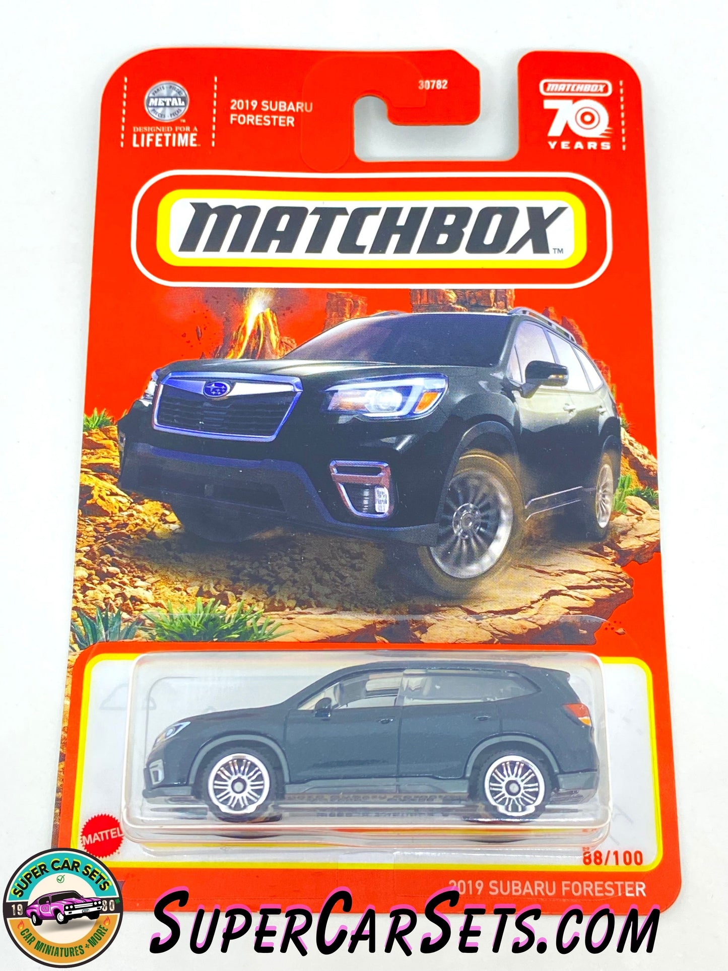 2019 Subaru Forester (black colour) - Matchbox