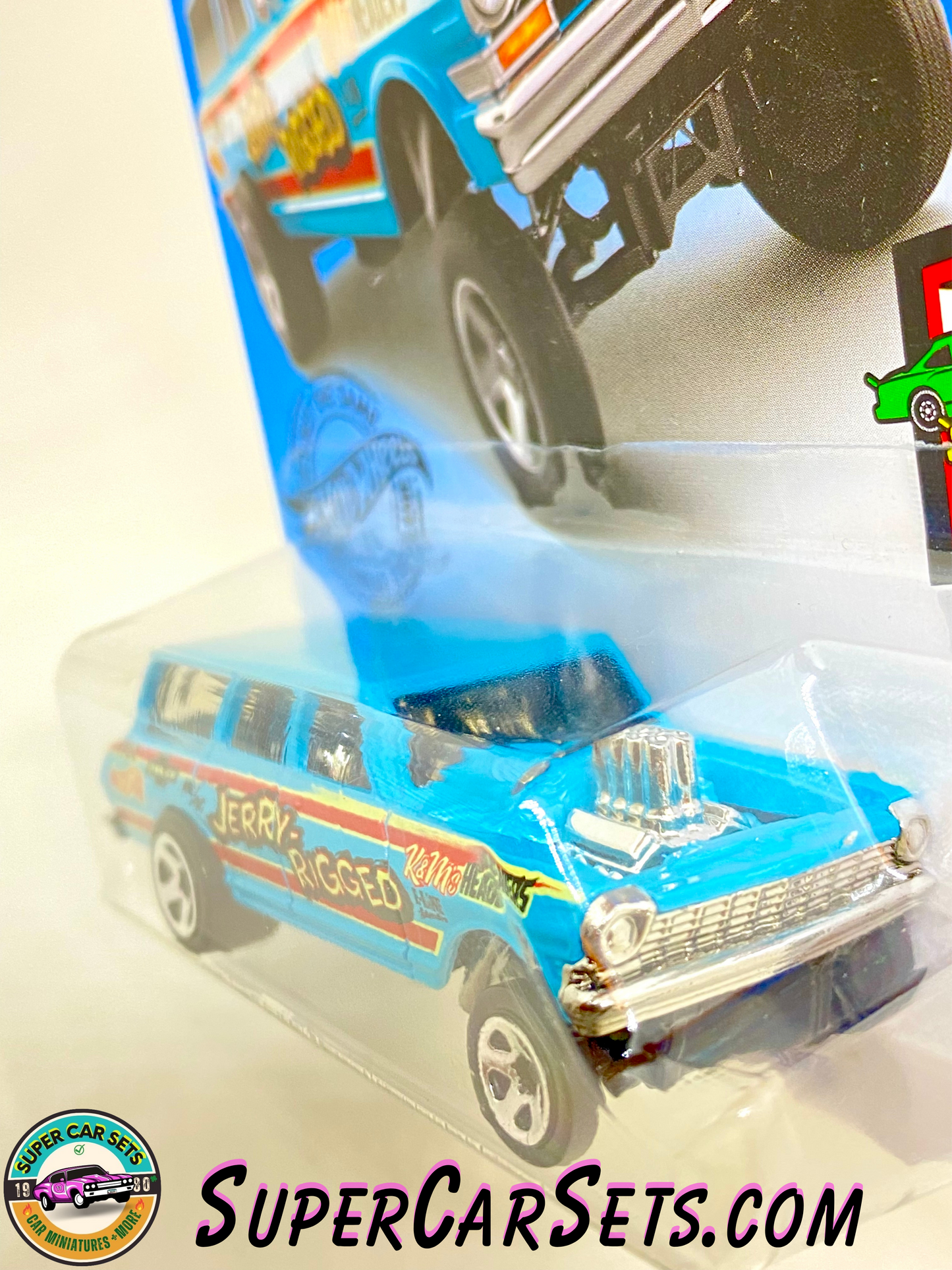 Hot Wheels HW Race Day 2019 (4/10) (198/250) - ’64 Nova Wagon Gasser (Jerry-Rigged)