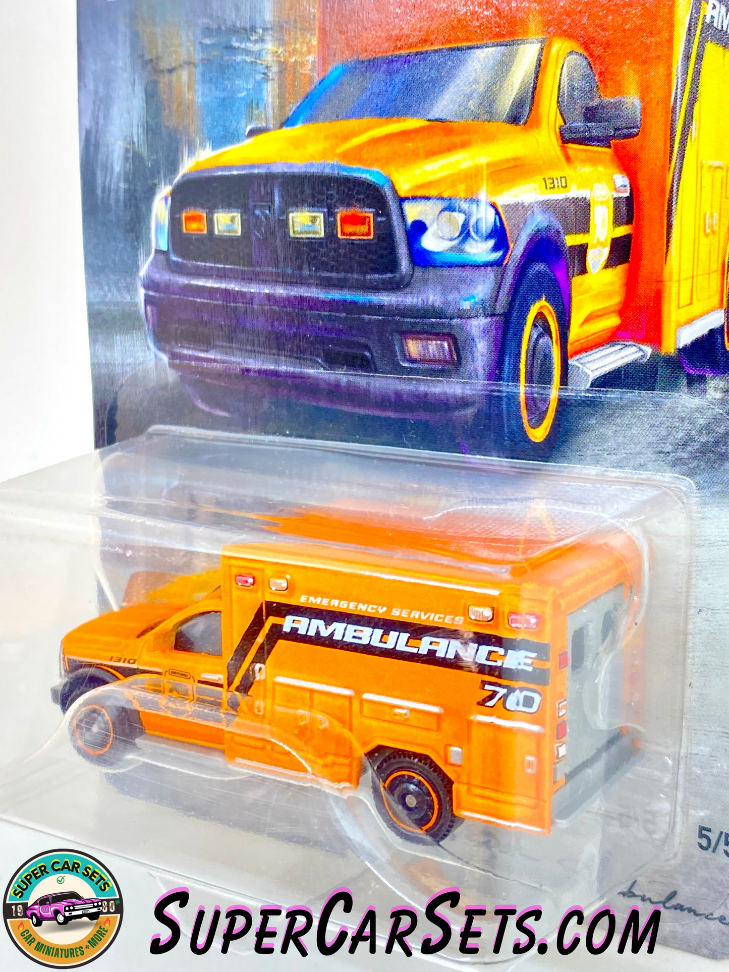 2019 RAM Ambulance (5/5) Matchbox Moving Parts 70 Years