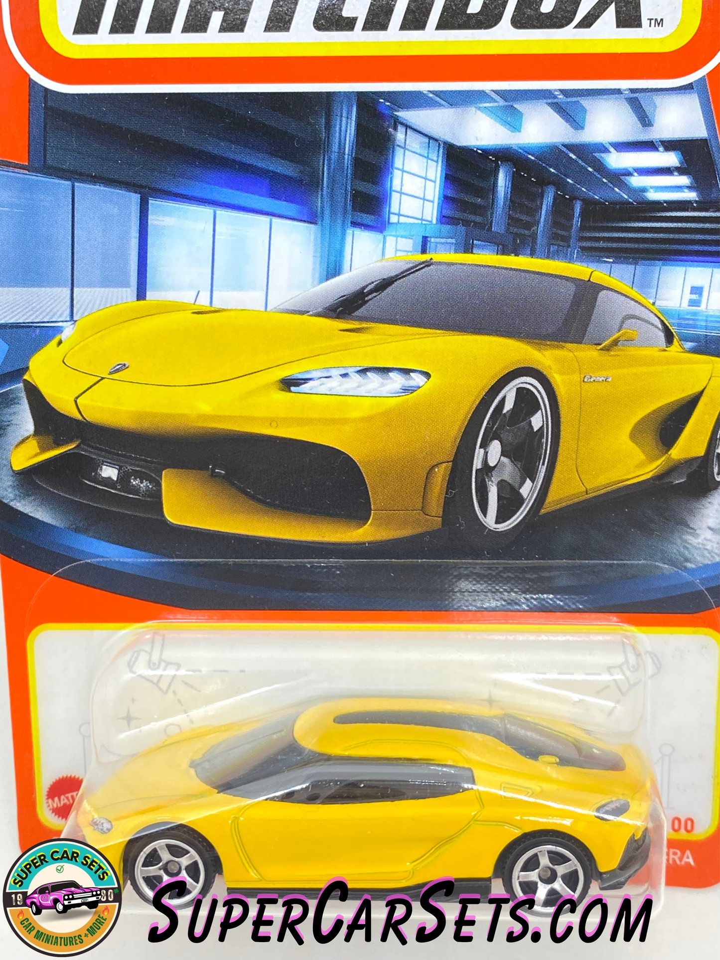 2021 Koenigsegg Gemera (74/100) (yellow colour) - Matchbox