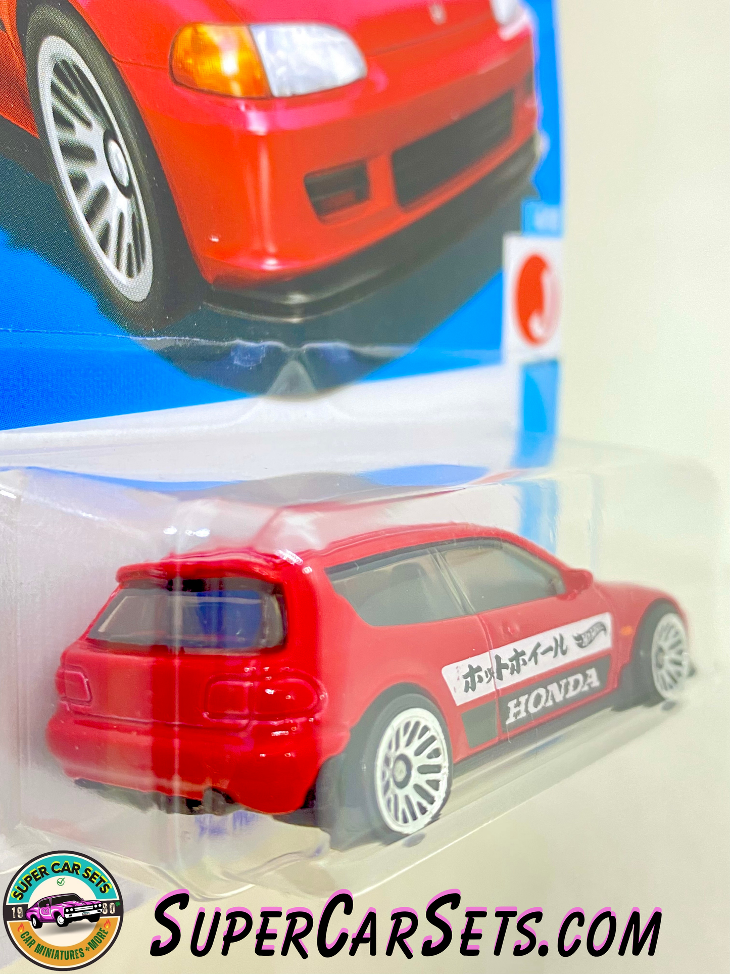 92 Honda Civic EG (red colour) - Hot Wheels HW J-Imports - 2024 (4/10) (95/250)