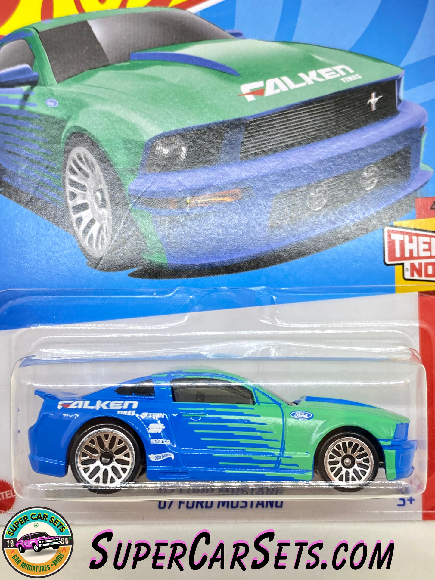 2007 Ford Mustang (Falken tires) - Hot Wheels Then and Now - 2023 (4/10) (205/250)