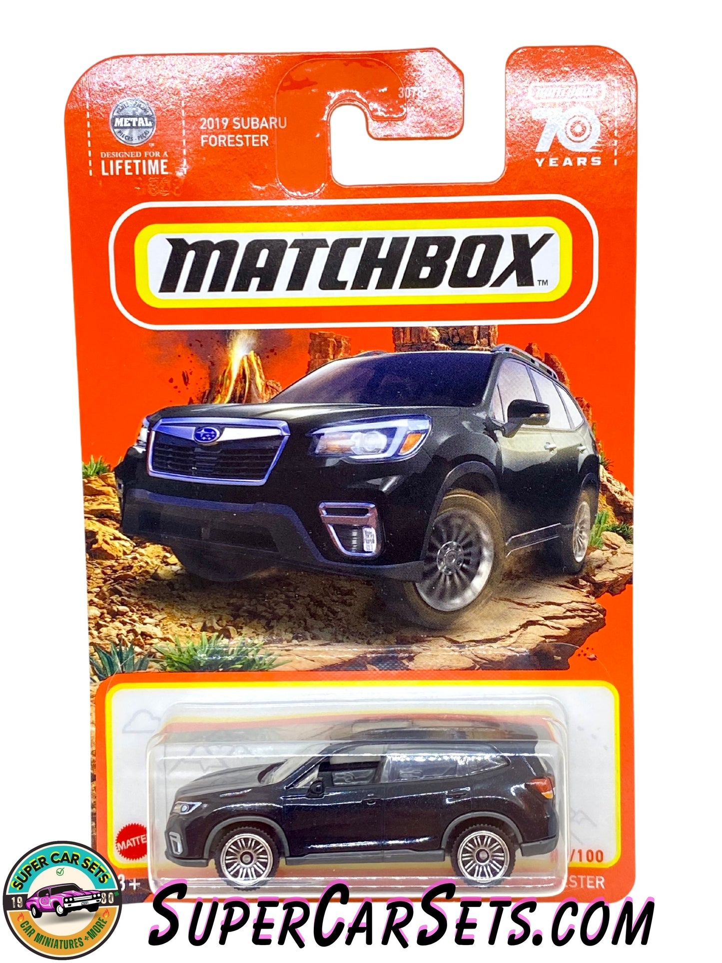 2019 Subaru Forester (black colour) - Matchbox