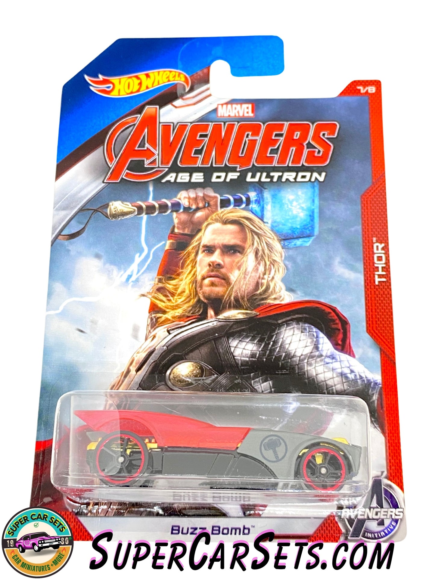 Hot Wheels - Marvel Avengers Age of Ultron (7/8) - Thor - Buzz Bomb