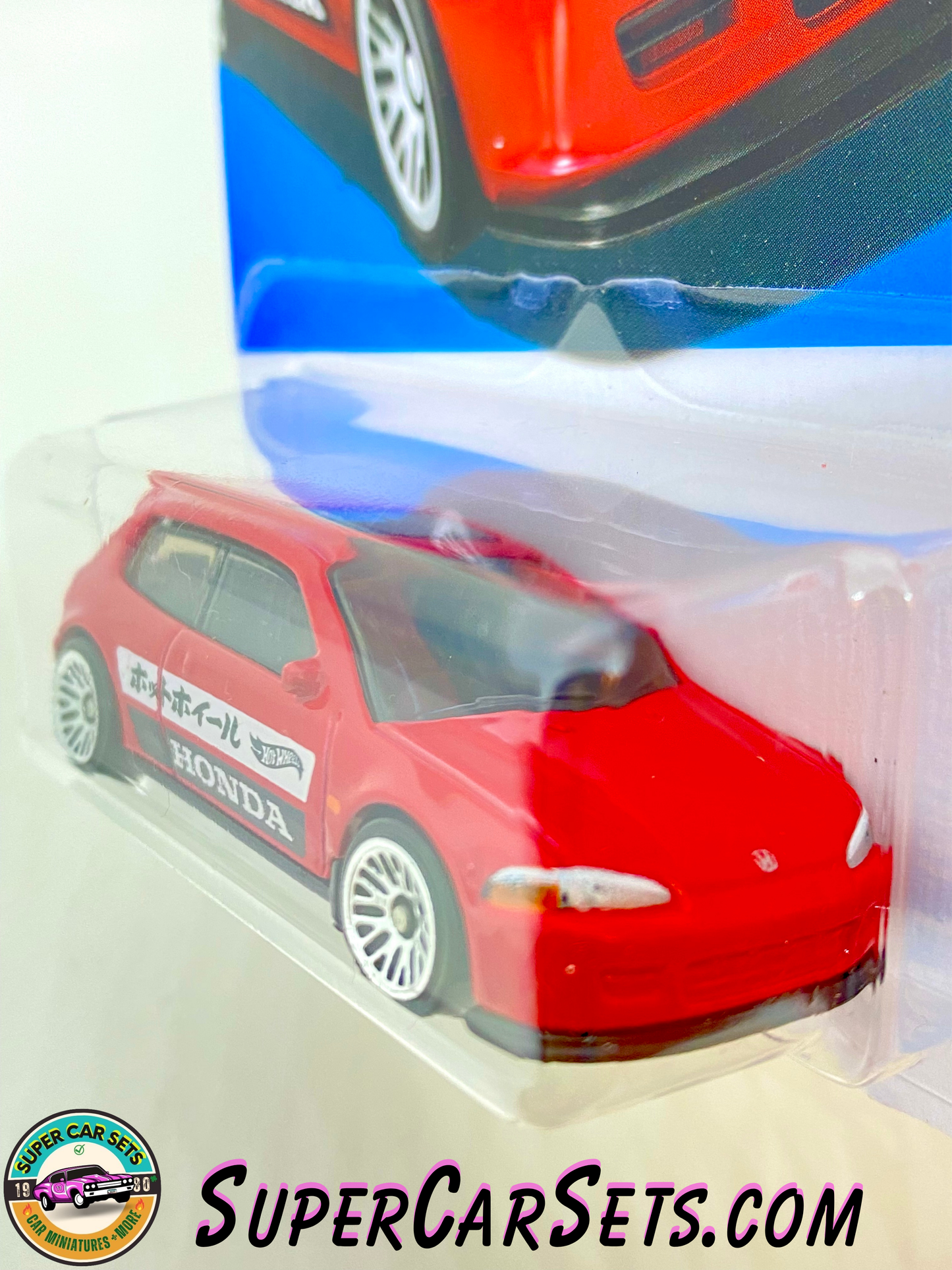 92 Honda Civic EG (red colour) - Hot Wheels HW J-Imports - 2024 (4/10) (95/250)