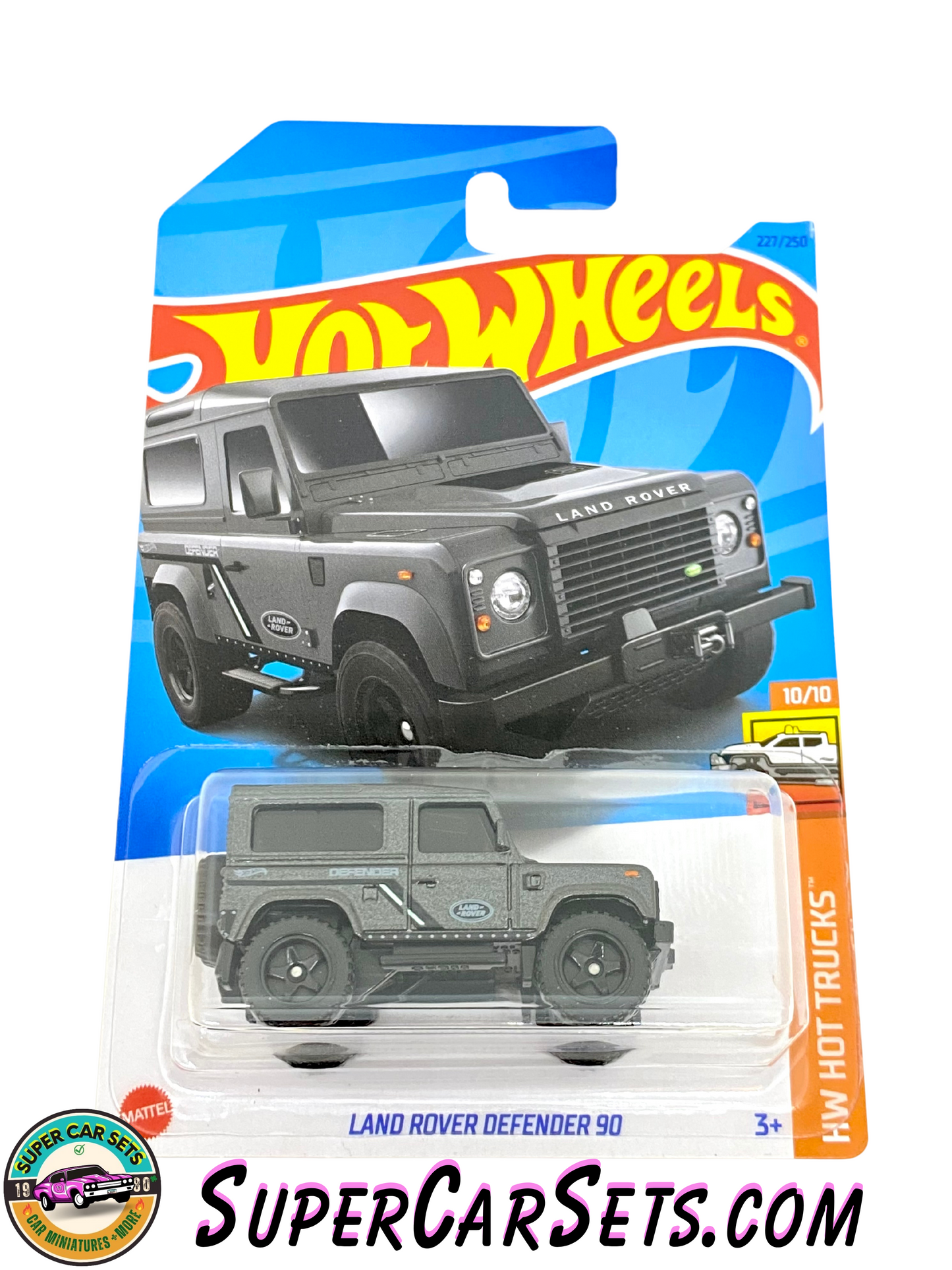 Land Rover Defender (dark grey colour) - Hot Wheels HW Hot Trucks - 2023 (10/10) (227/250)