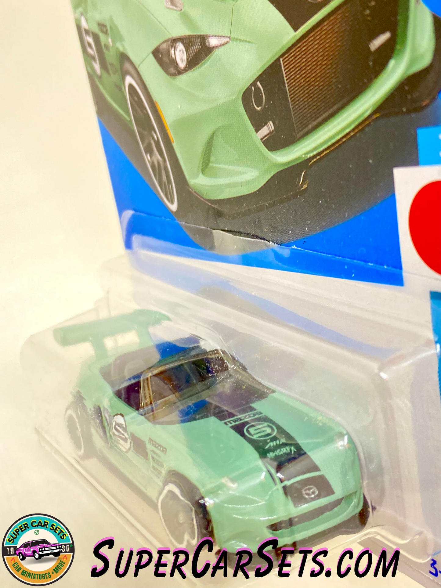 15 Mazda MX-5 Miata (green colour) - Hot Wheels HW J-Imports - 2024 (3/10) (69/250)