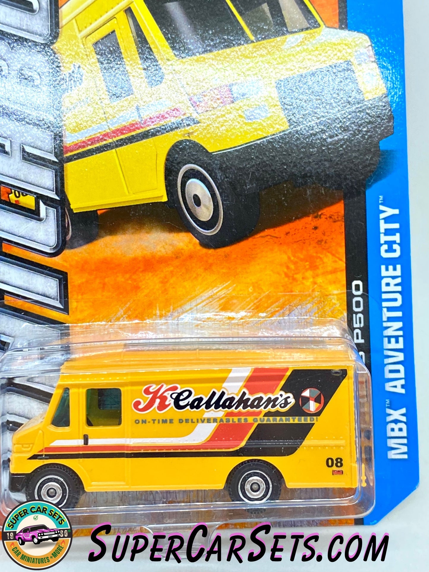 Express P500 (Y0650-0719) (Year launched 2013) (card slightly bent) - Matchbox MBX Adventure City 2013