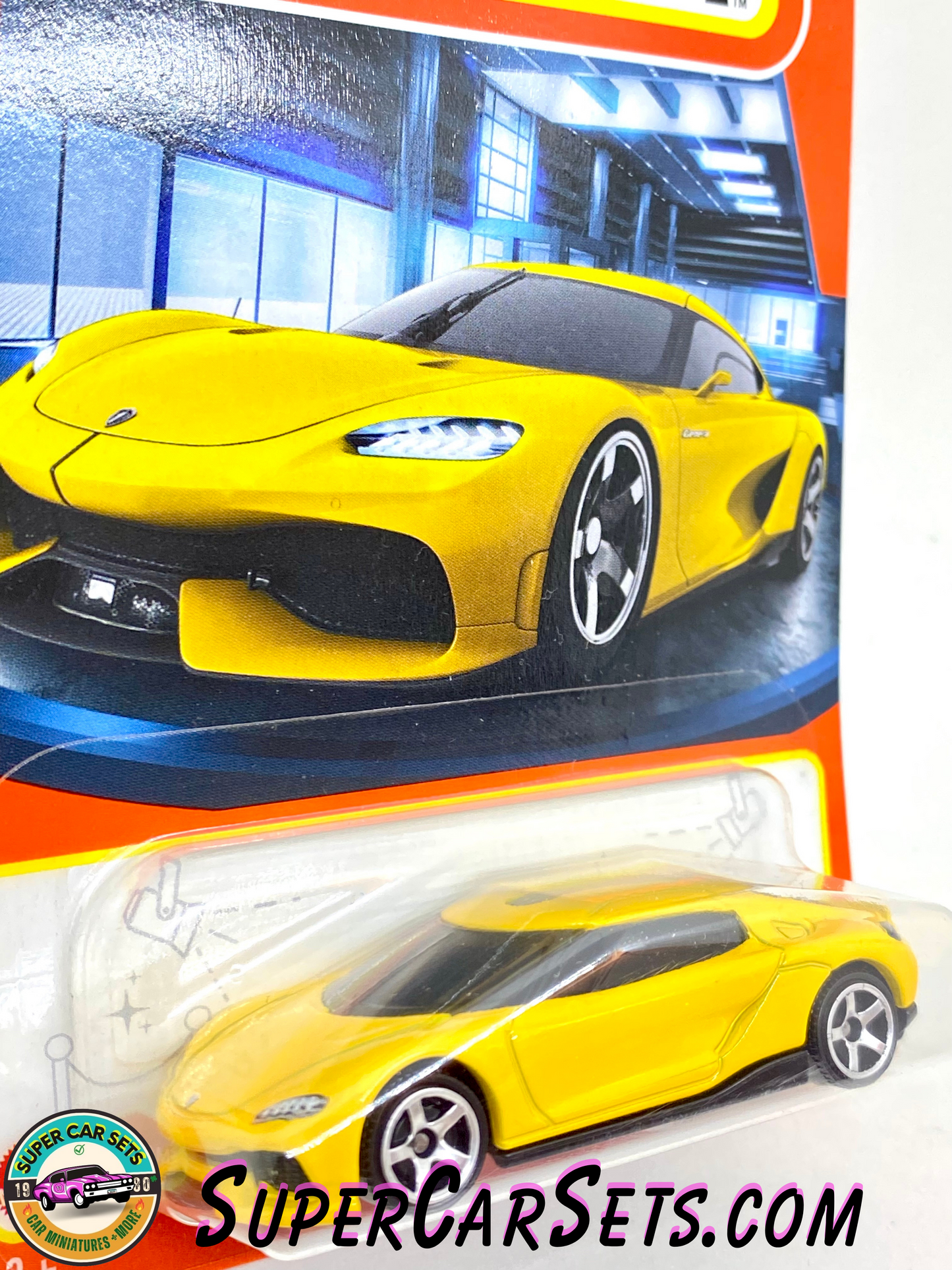 2021 Koenigsegg Gemera (74/100) (yellow colour) - Matchbox