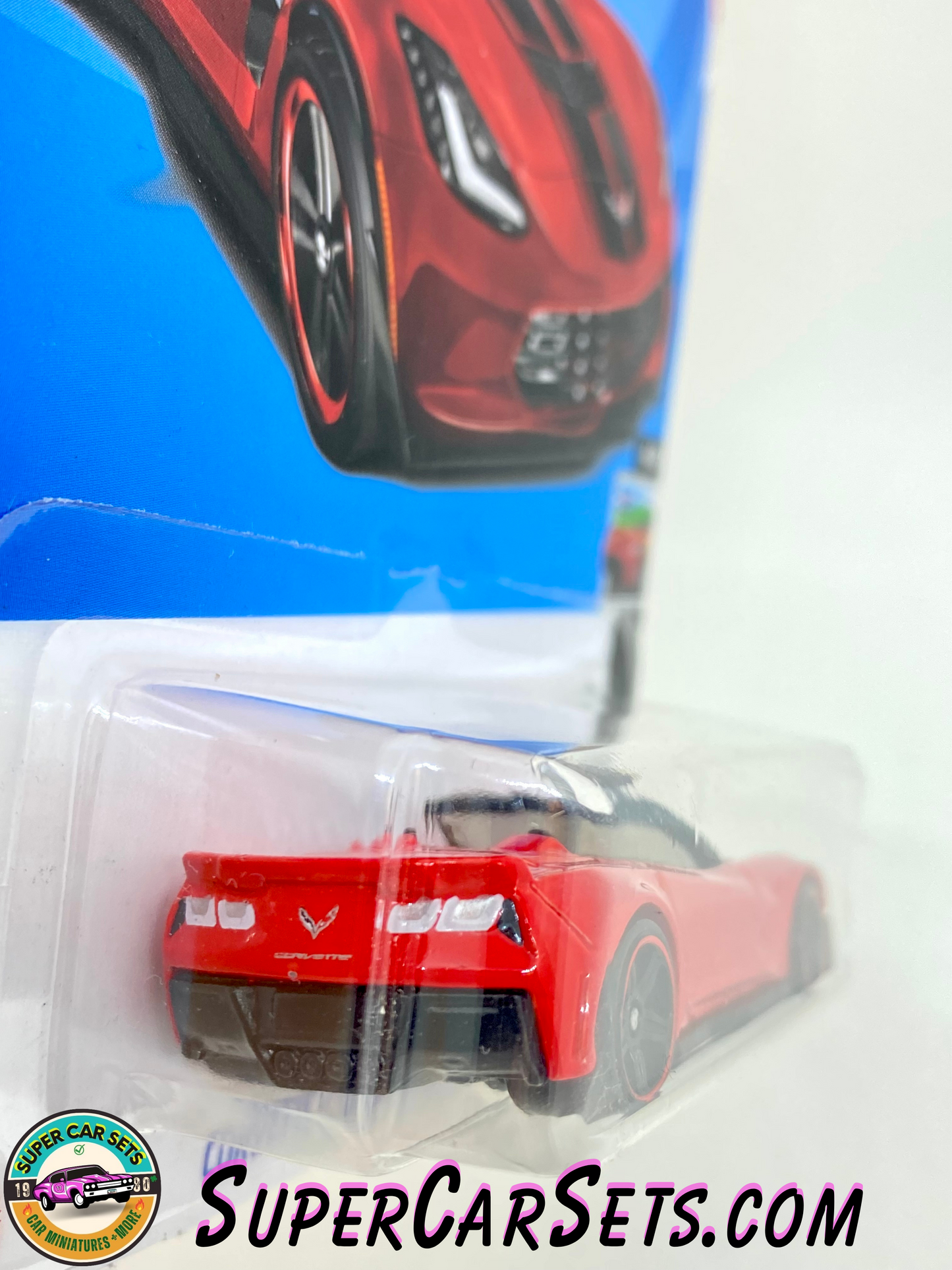 Corvette C7 Z06 Convertible (red colour) - Hot Wheels HW Roadsters 2023 (4/10) (34/250)