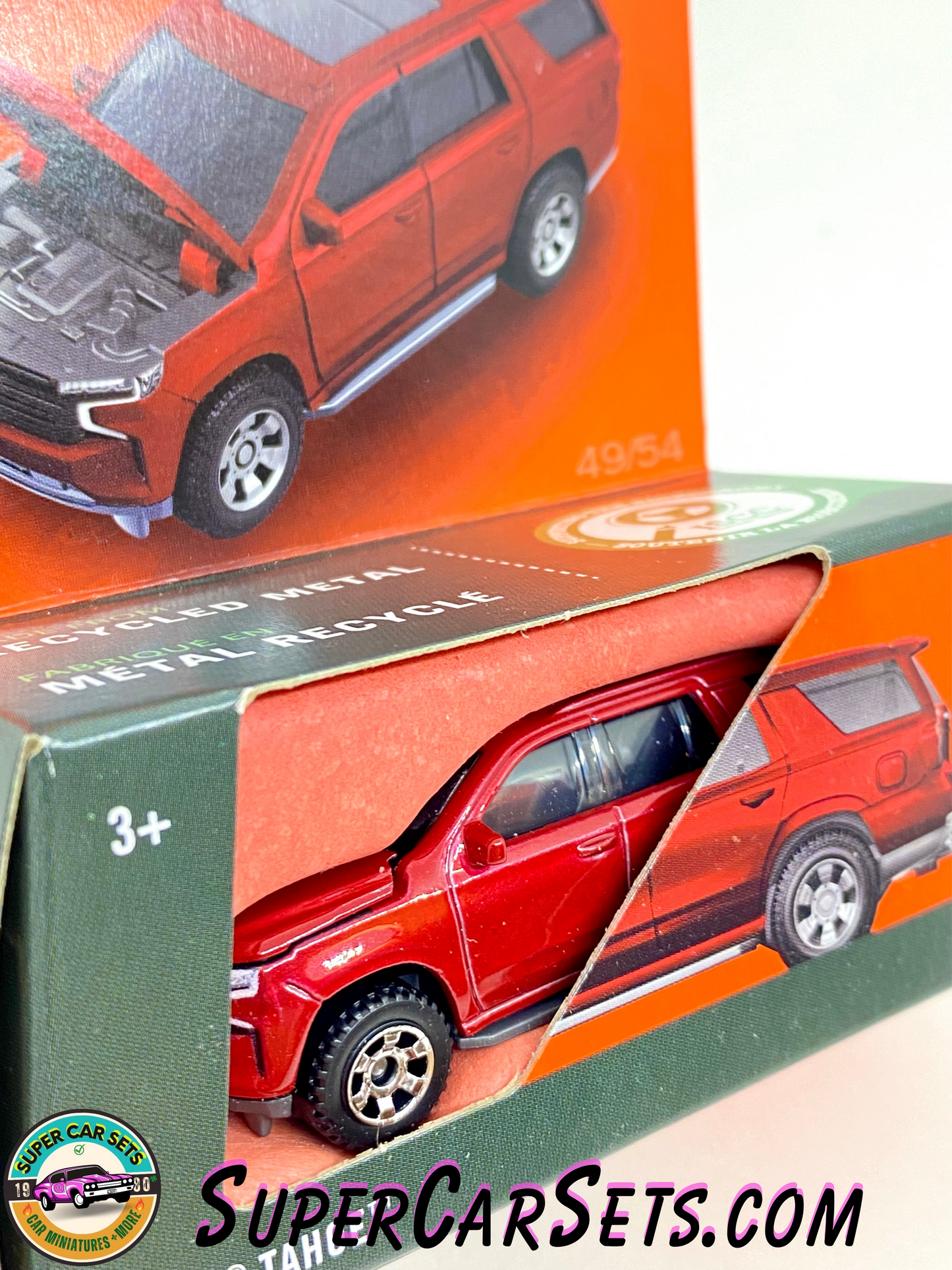 Chevy Tahoe (red colour) - Matchbox Moving Parts