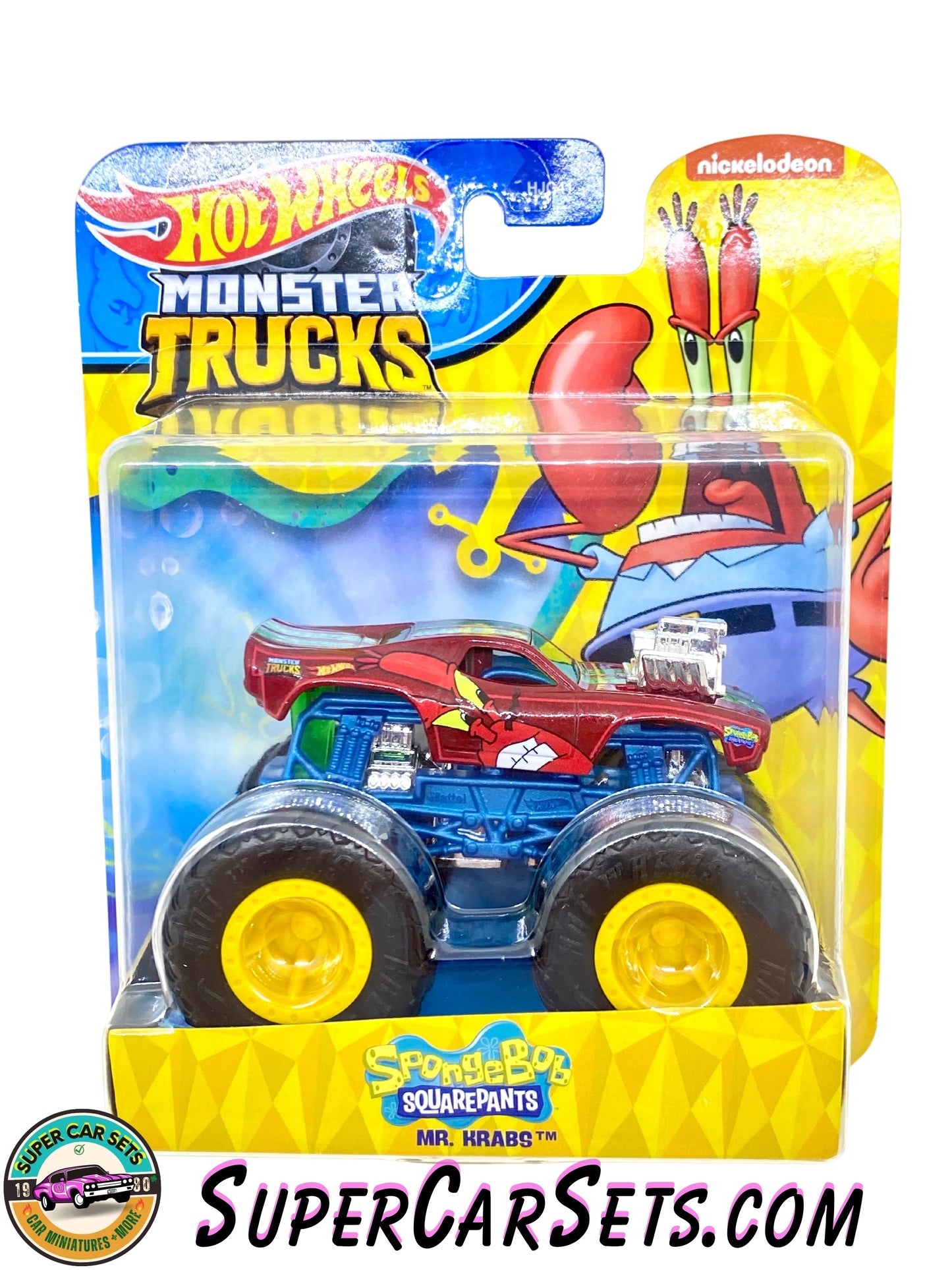 Hot Wheels Monster Trucks SpongeBob Schwammkopf