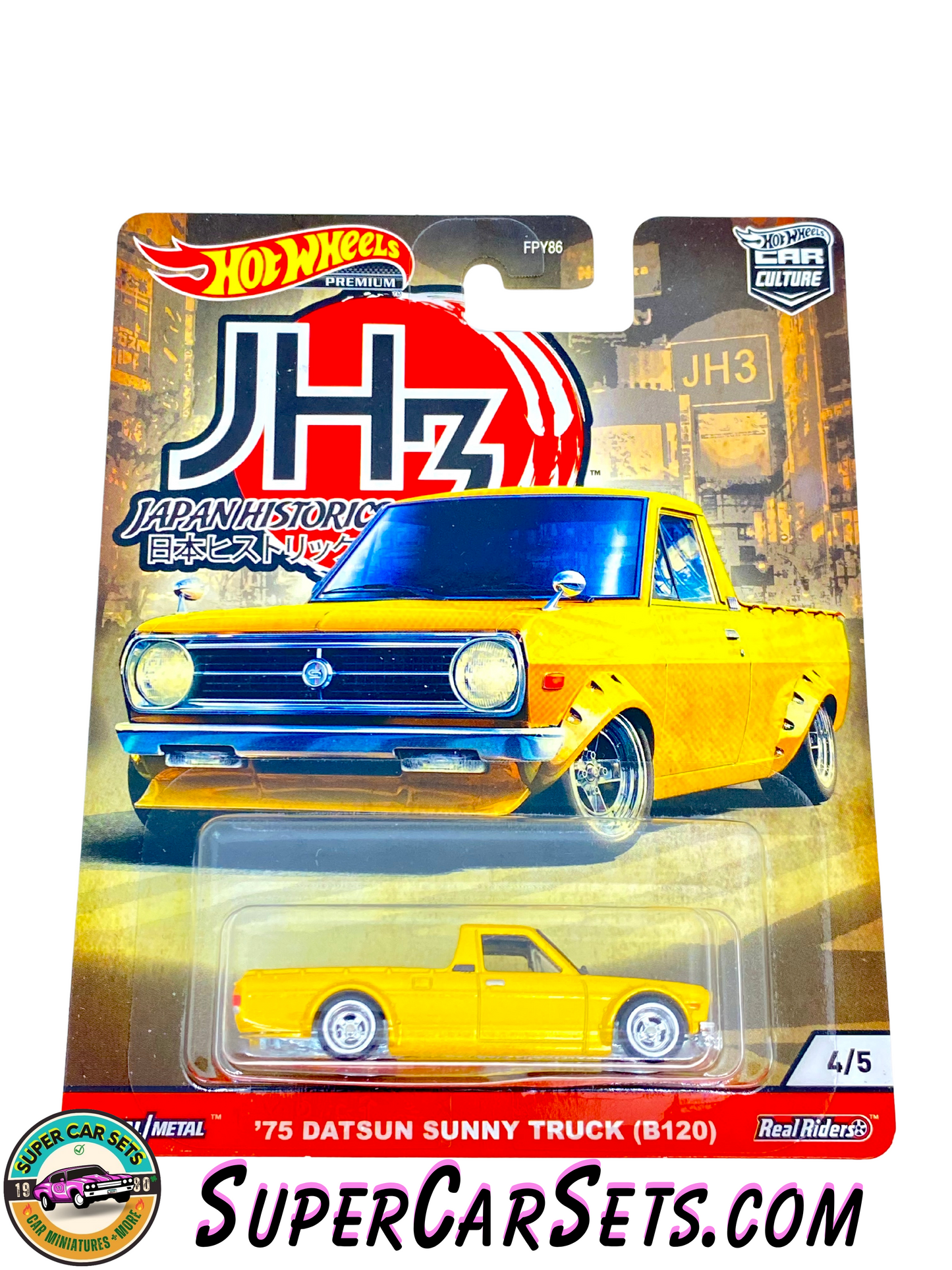 75 Datsun Sunny Truck (B120) - Hot Wheels Premium - Japan Historics 3 (4/5)