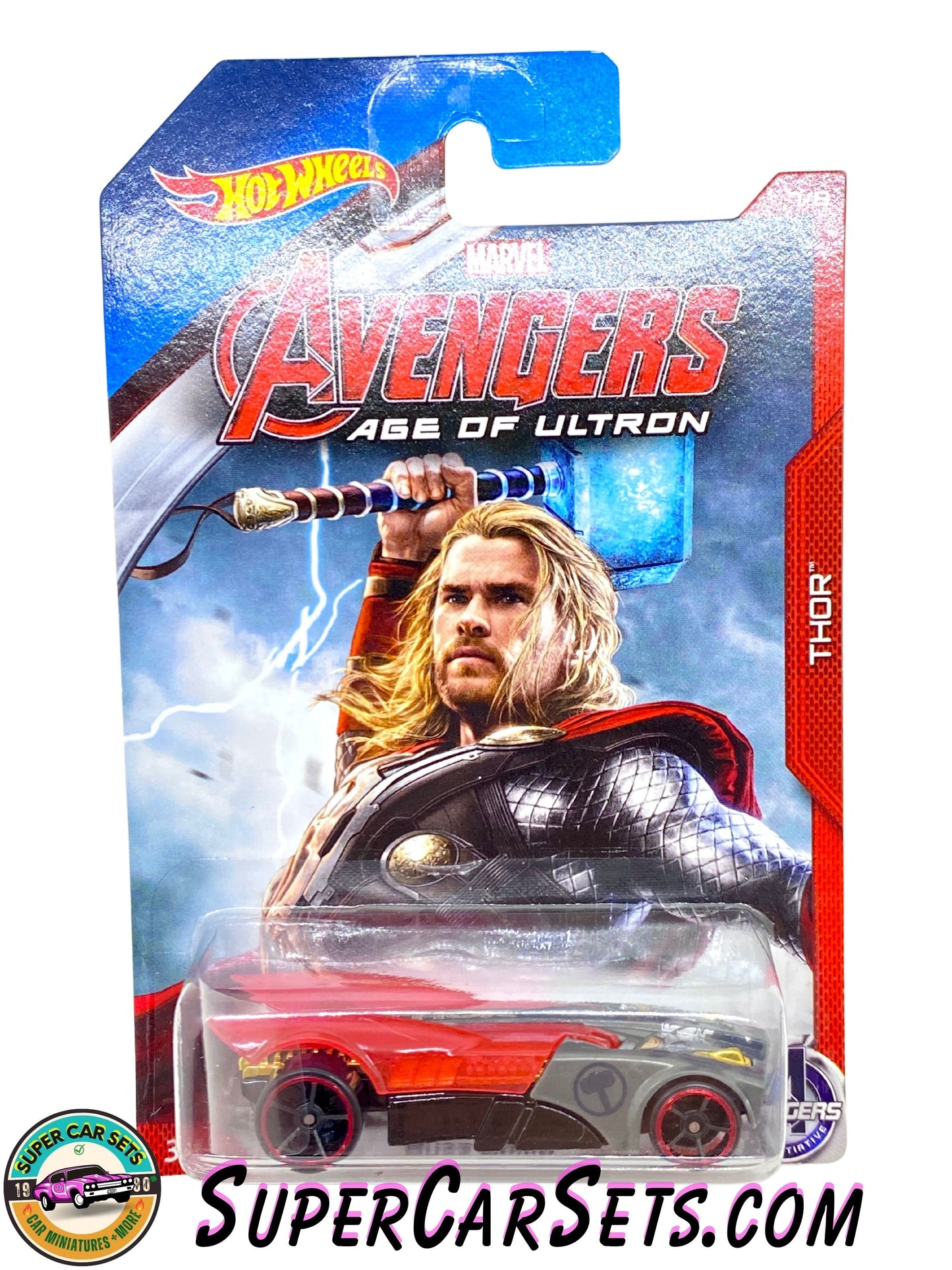 Hot Wheels - Marvel Avengers Age of Ultron (7/8) - Thor - Buzz Bomb