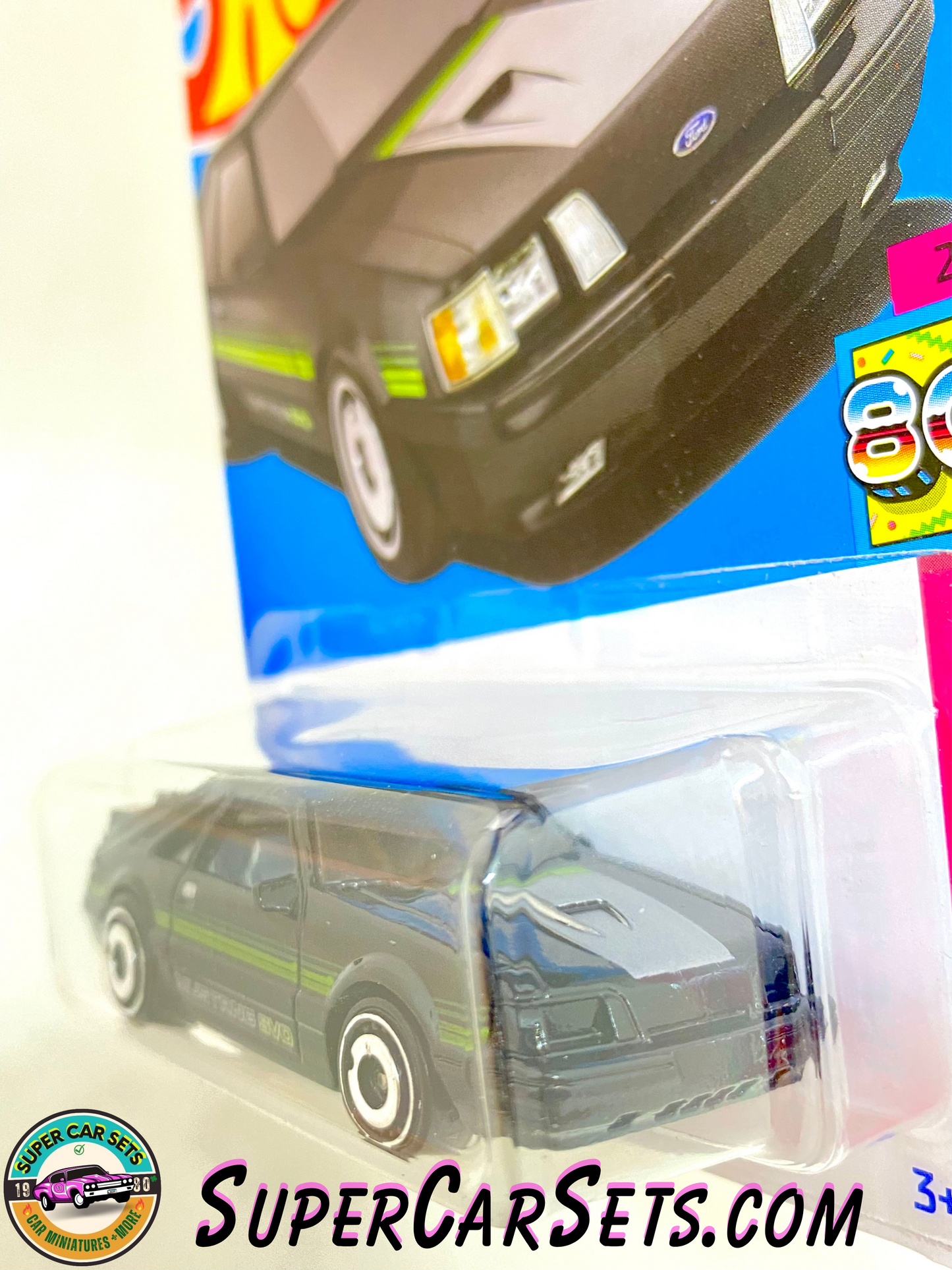 84 Mustang SVO (black) - Hot Wheels HW: The ‘80s - 2023 (2/10)