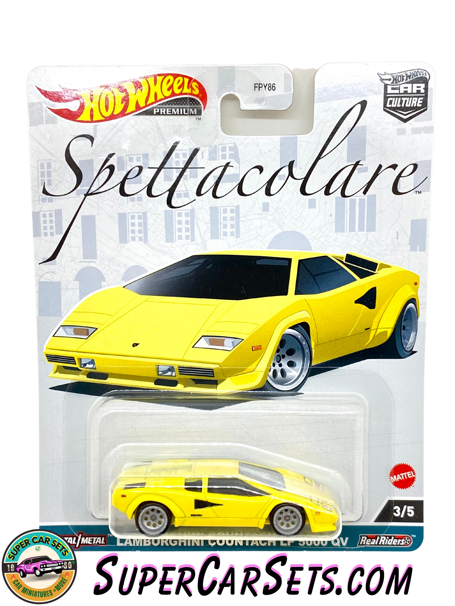 Lamborghini Countach LP 5000 QV - Hot Wheels - Premium - Spettacolare (3/5)