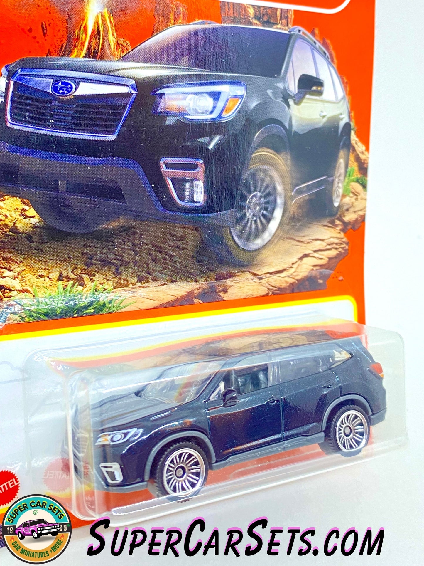 2019 Subaru Forester (black colour) - Matchbox