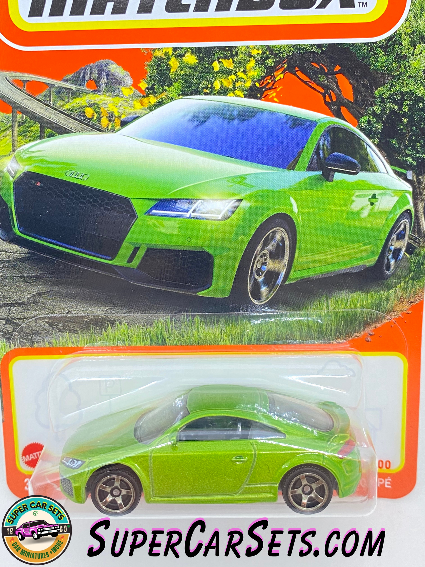 Audi TT RS Coupé (2/100) (green colour) - Matchbox