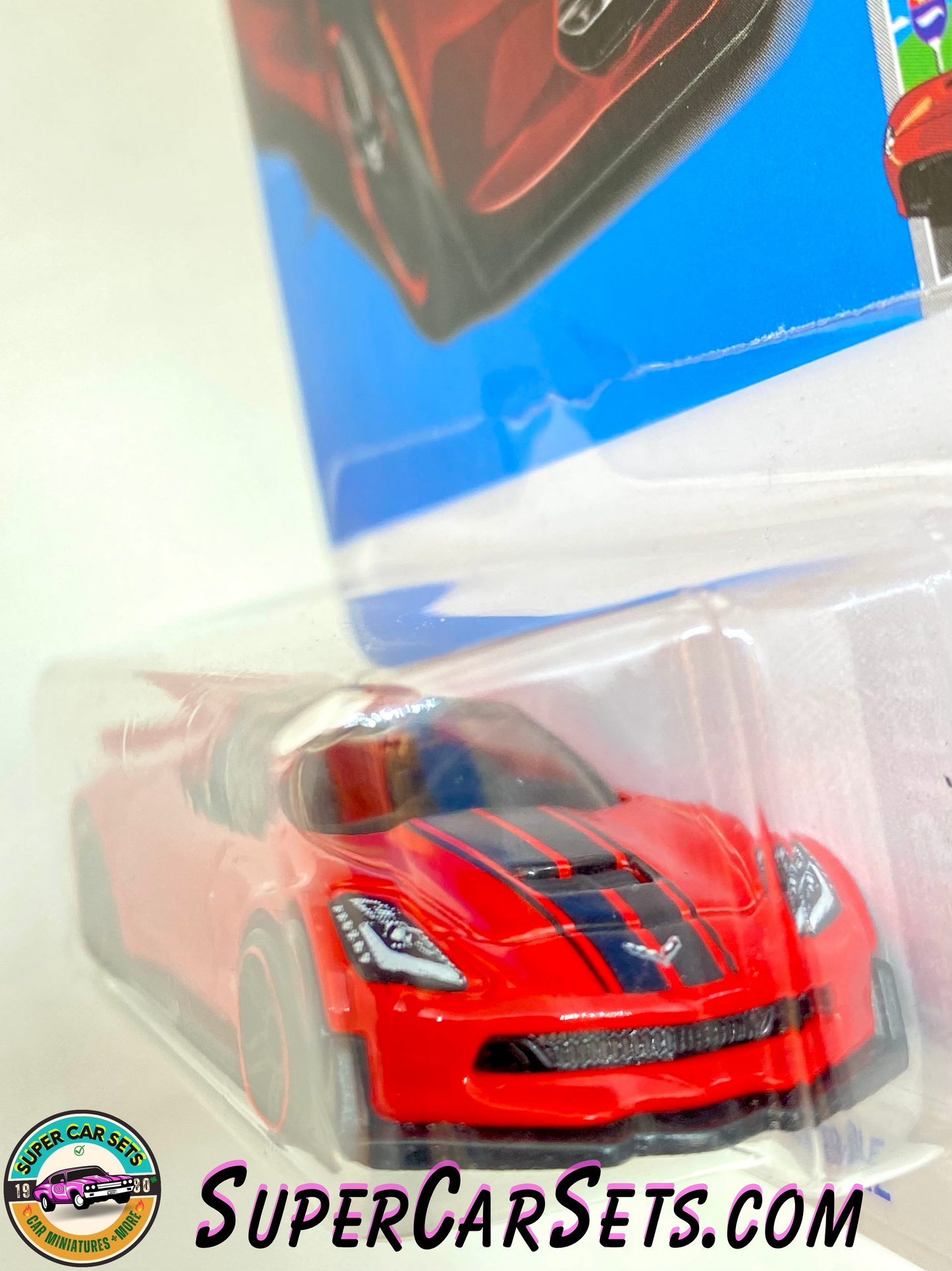 Corvette C7 Z06 Convertible (red colour) - Hot Wheels HW Roadsters 2023 (4/10) (34/250)