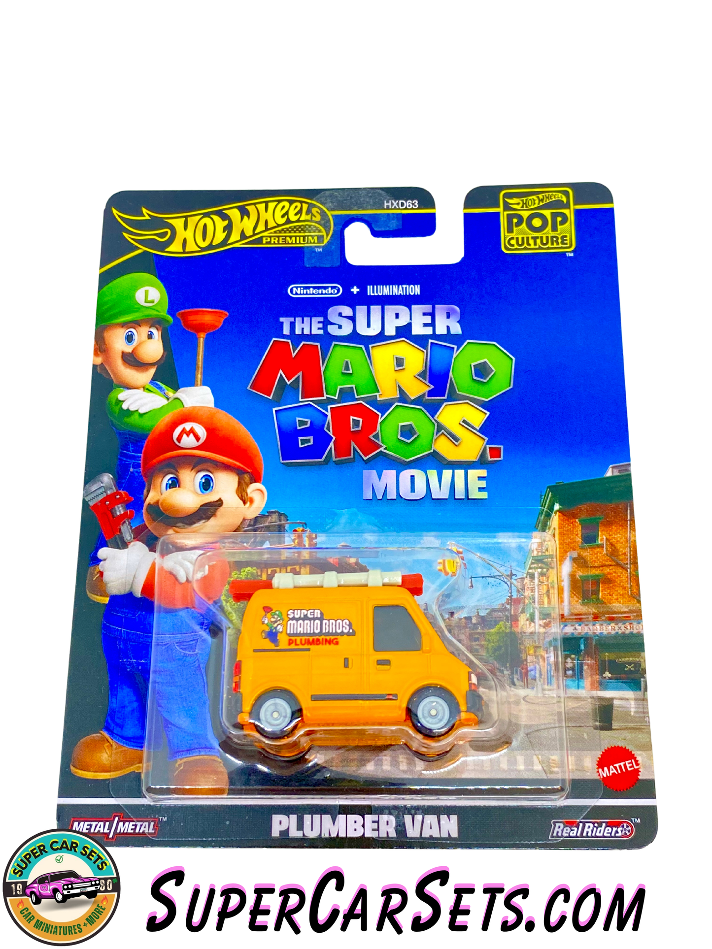 Plumber Van - Hot Wheels Premium Pop Culture The Super Mario Brothers Movie