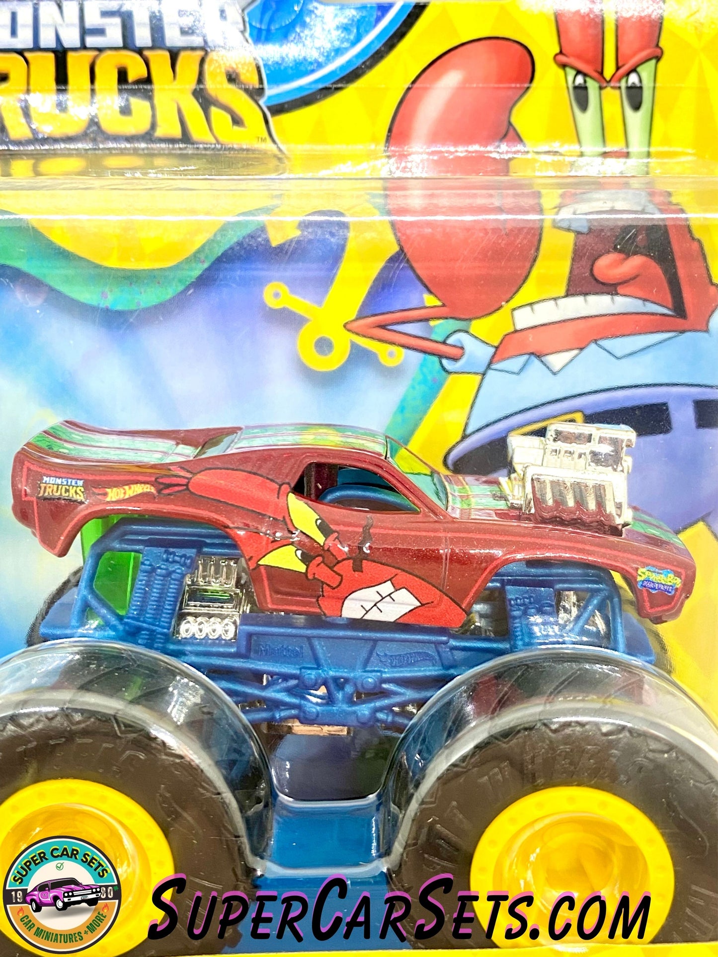 Mr. Krabs - SpongeBob Squarepants - Hot Wheels Monster Trucks