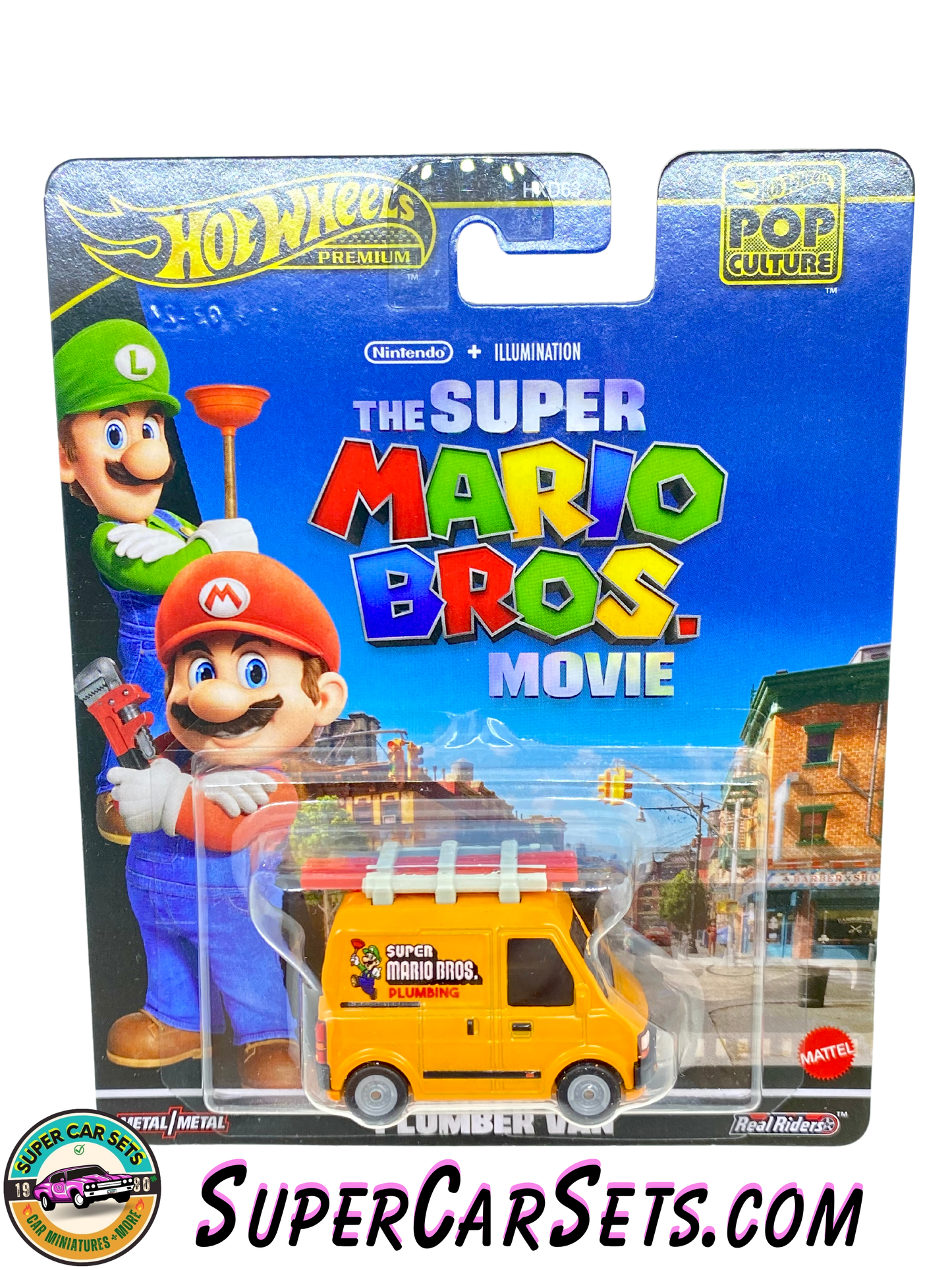 Plumber Van - Hot Wheels Premium Pop Culture The Super Mario Brothers Movie