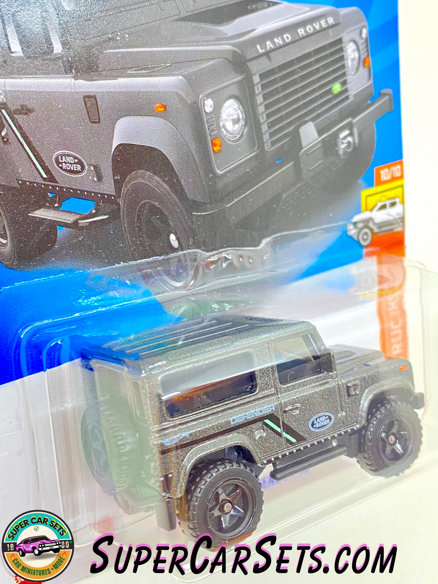 Land Rover Defender (dark grey colour) - Hot Wheels HW Hot Trucks - 2023 (10/10) (227/250)