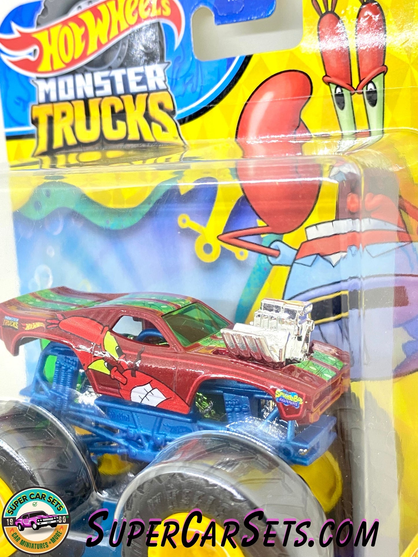 Mr. Krabs - SpongeBob Squarepants - Hot Wheels Monster Trucks