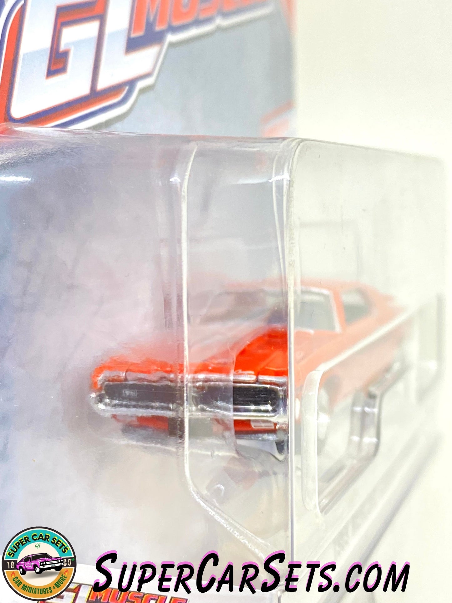 1969 Mercury Cougar Eliminator (orange colour) GL Muscle Series 28 made by Greenlight