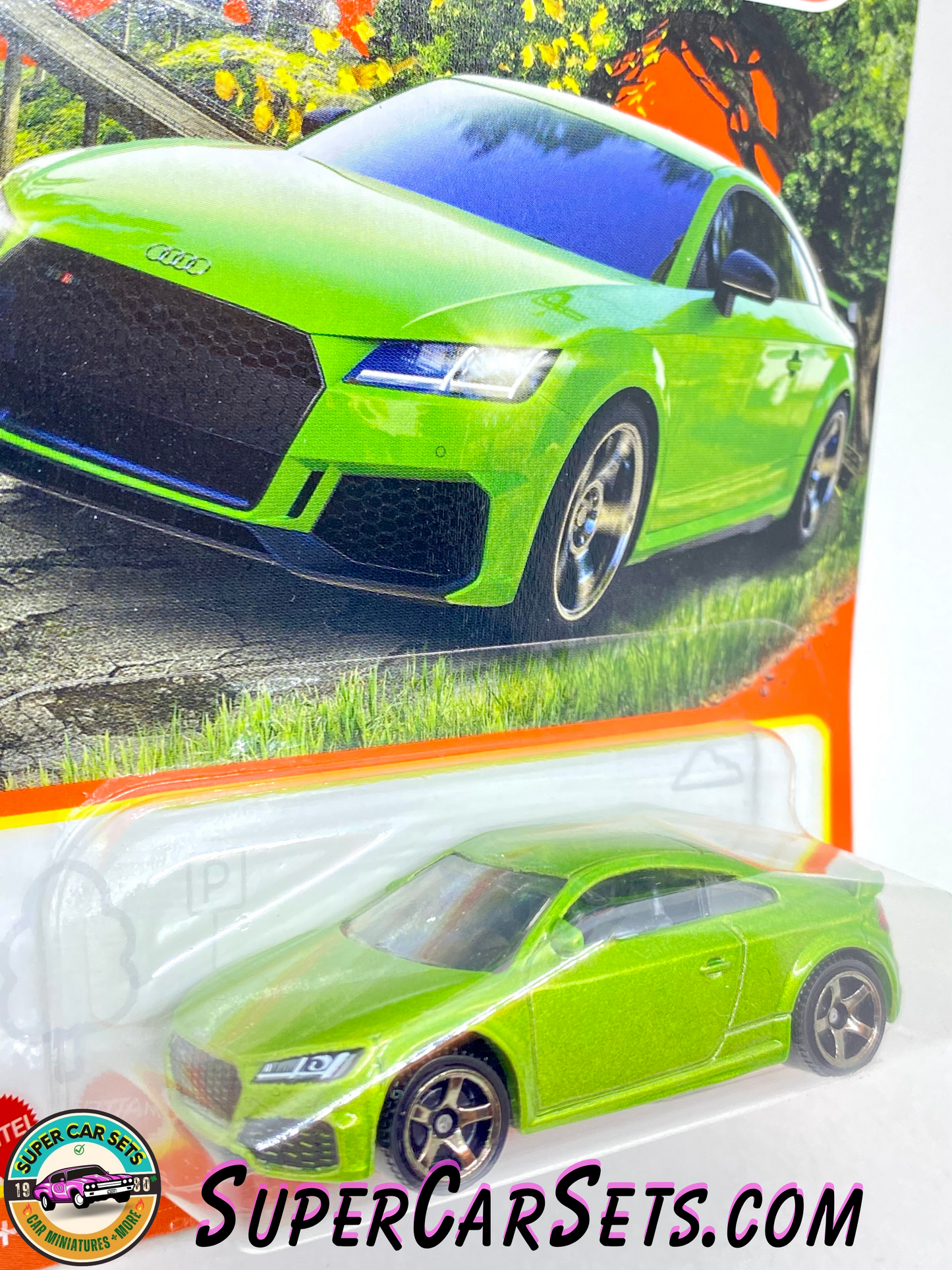 Audi TT RS Coupé (2/100) (green colour) - Matchbox