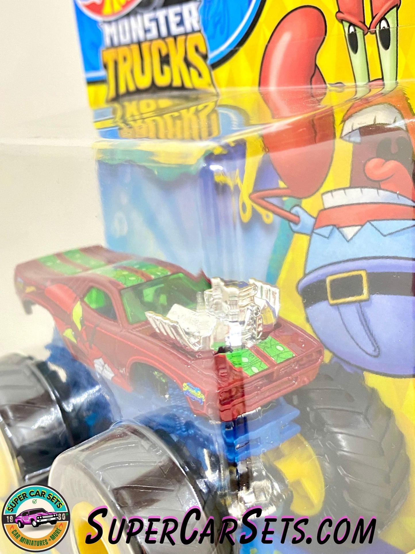 Hot Wheels Monster Trucks SpongeBob Schwammkopf