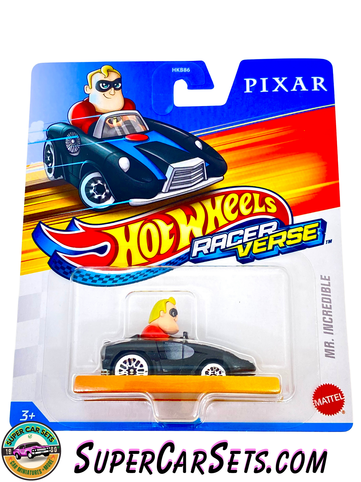 Hot Wheels Racer Verse Mr. Incredible