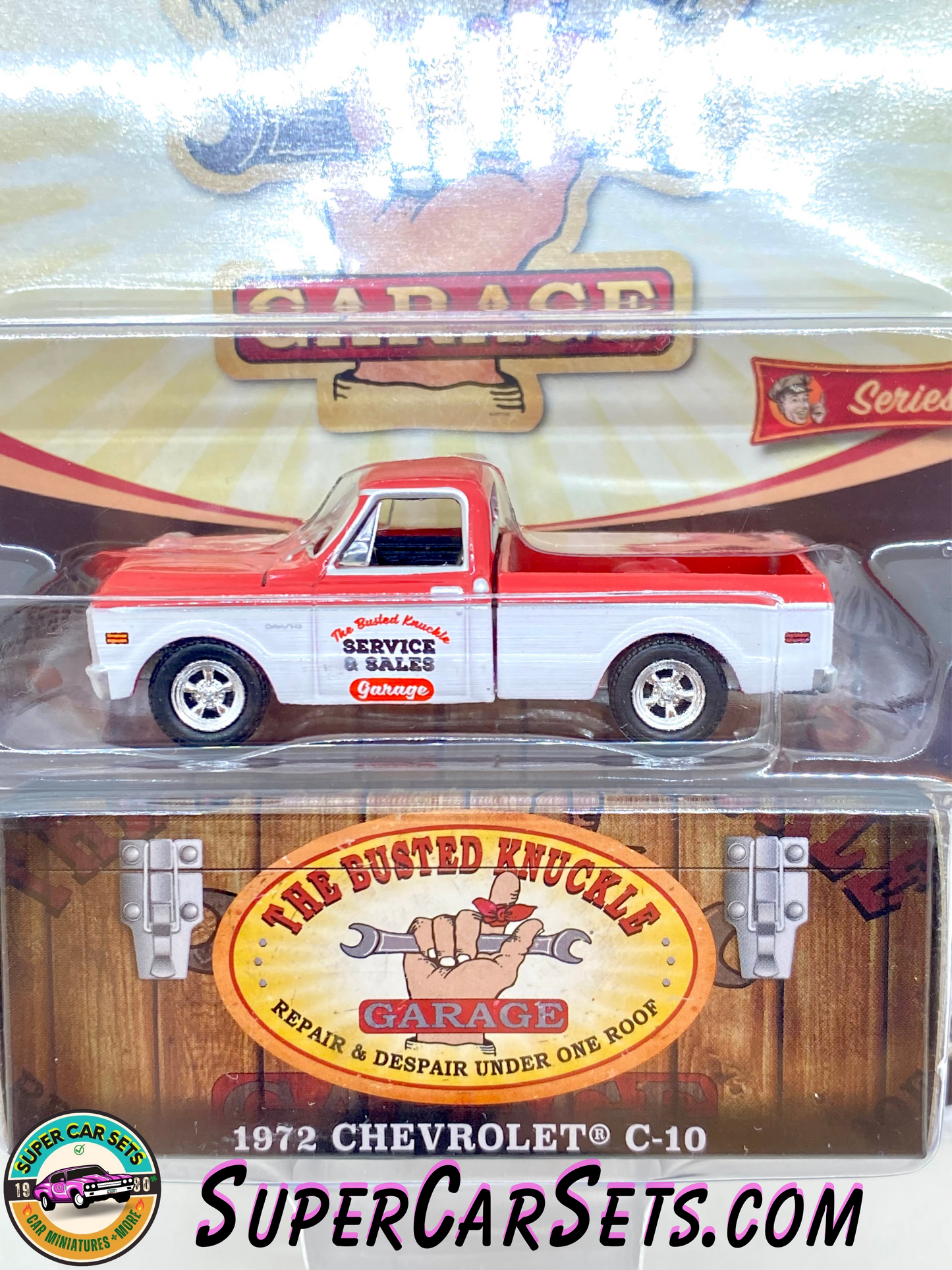 Busted Knuckle Garage - Series 2 - 1972 Chevrolet C-10 - made by Greenlight