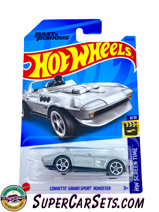 Fast & Furious Corvette Grand Sport Roadster Hot Wheels HW Screen Time