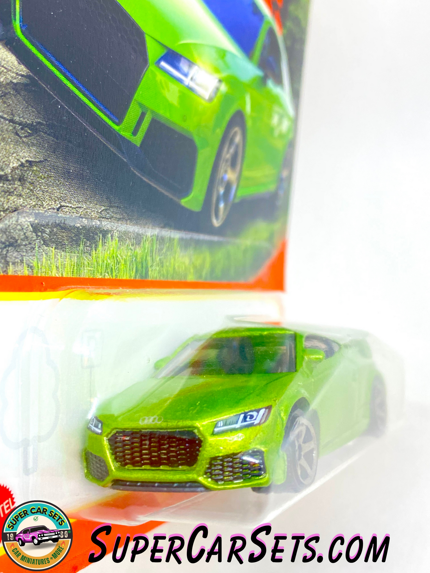 Audi TT RS Coupé (2/100) (green colour) - Matchbox