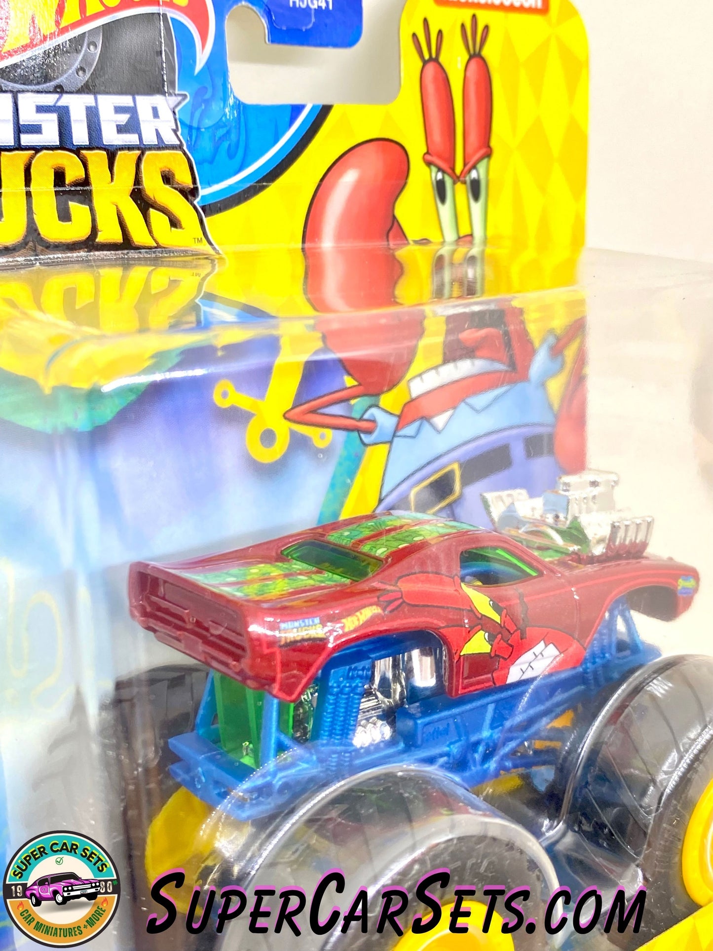 Hot Wheels Monster Trucks SpongeBob Schwammkopf