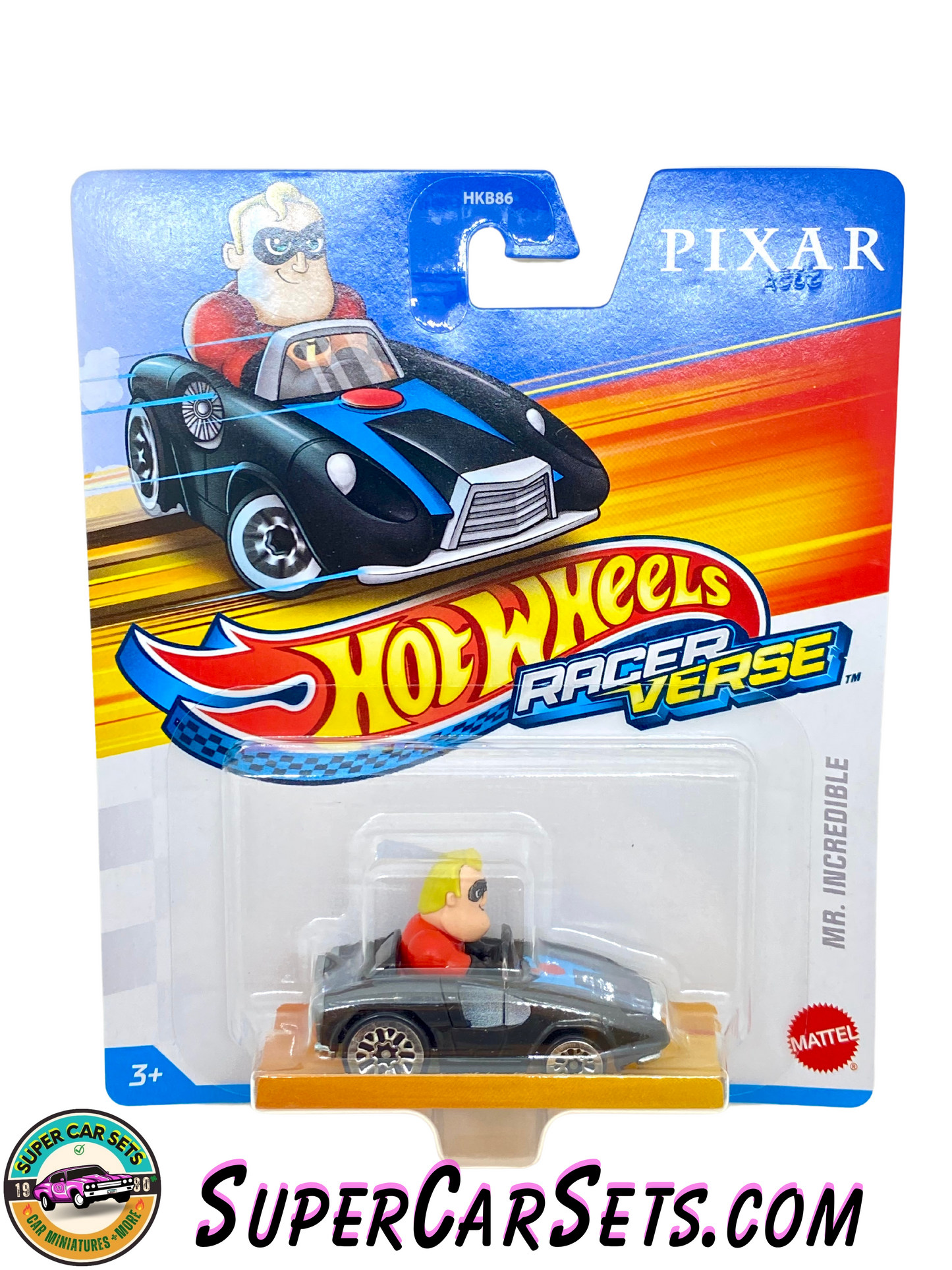 Hot Wheels Racer Verse Mr. Incredible