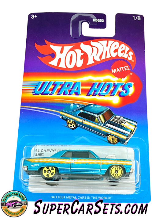 64 Chevy Chevelle SS (blue colour) - Hot Wheels Ultra Hots 2023 (1/8)