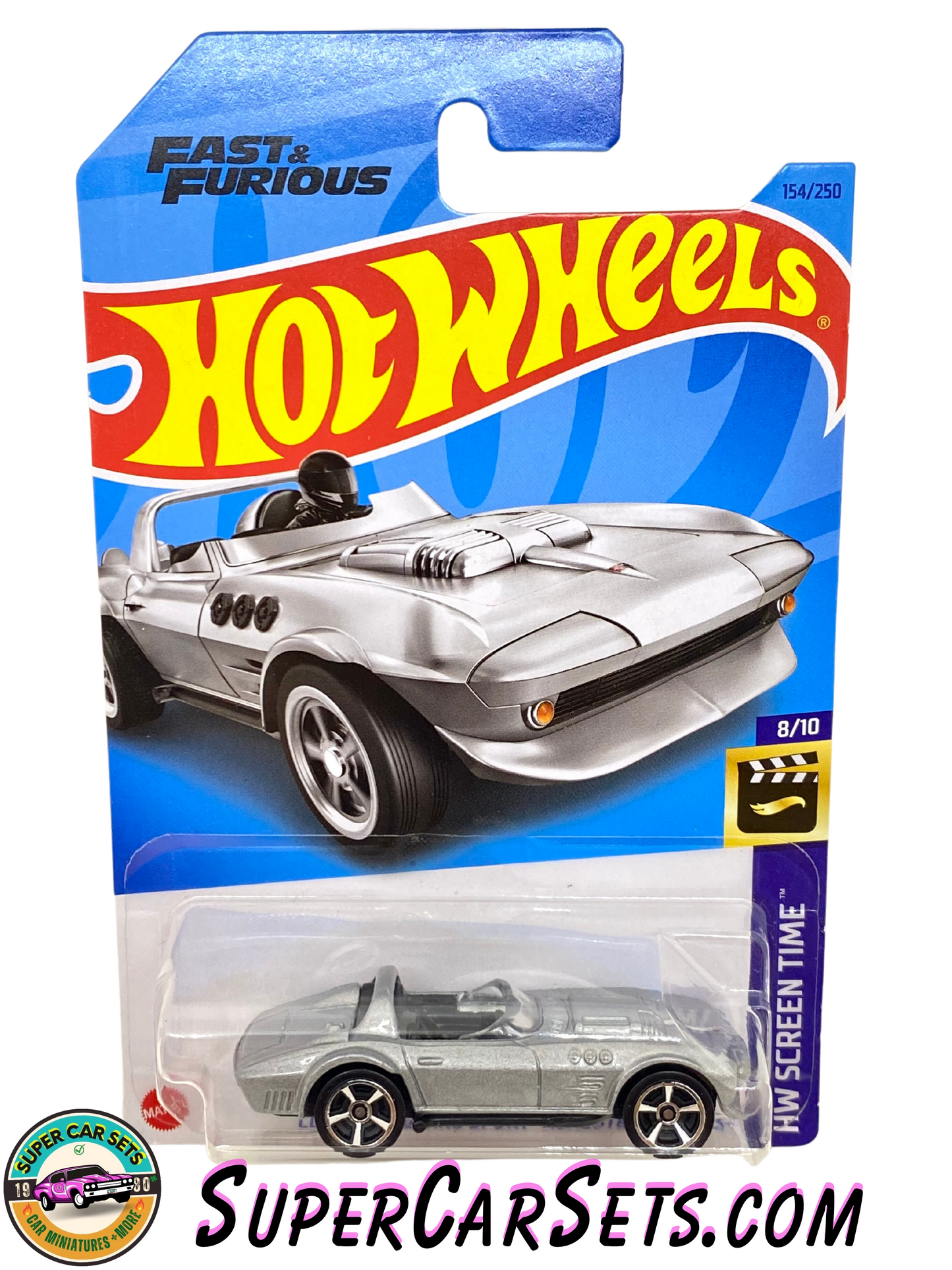 Fast & Furious Corvette Grand Sport Roadster Hot Wheels HW Screen Time