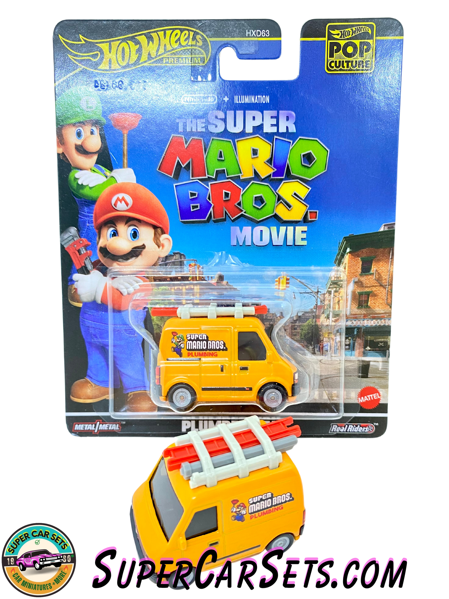 Der Super Mario Brothers-Film – Plummer Van – Hot Wheels Premium