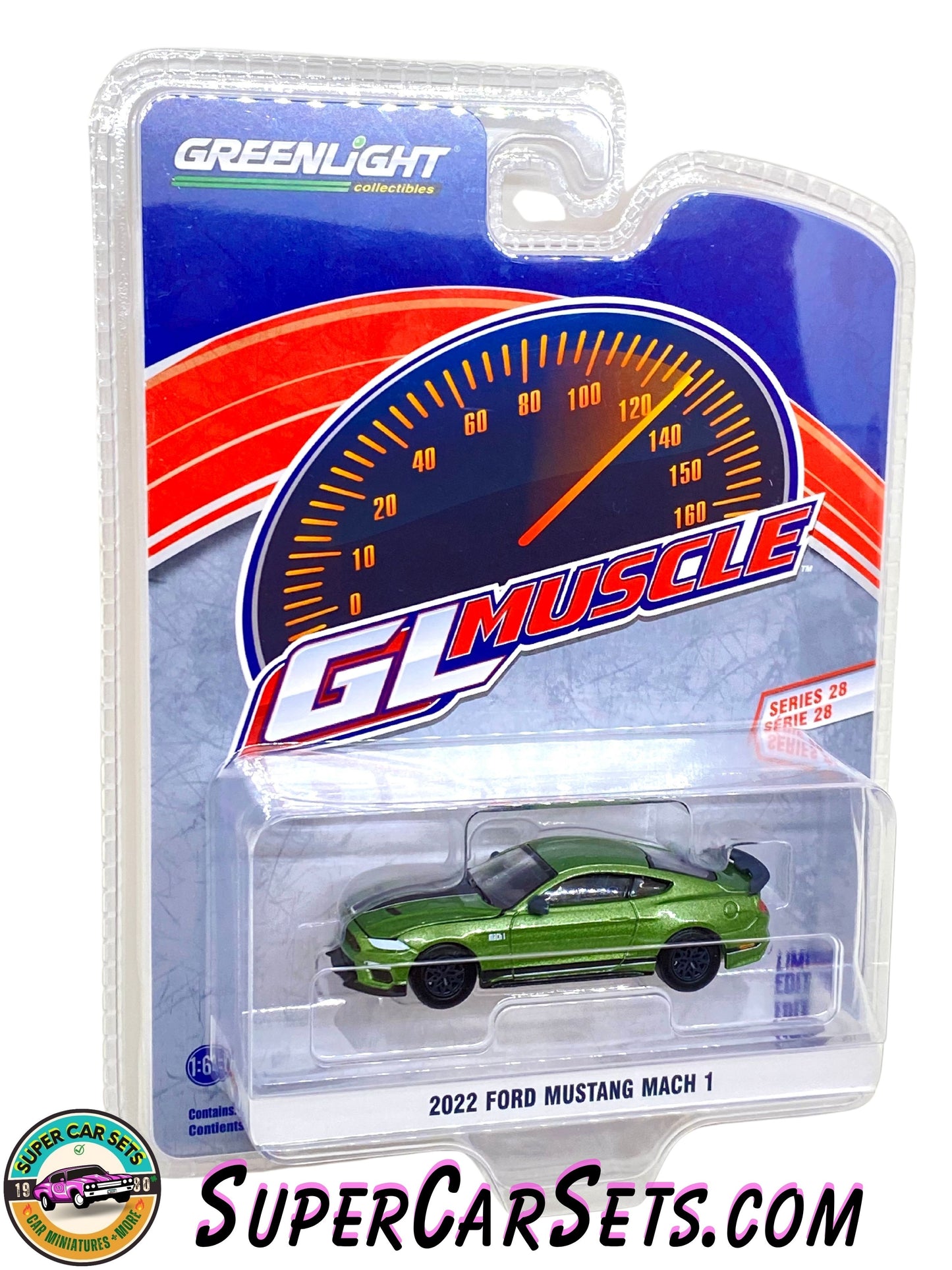 2022 Ford Mustang Mach 1 (green colour) GL Muscle Series 28 made by Greenlight