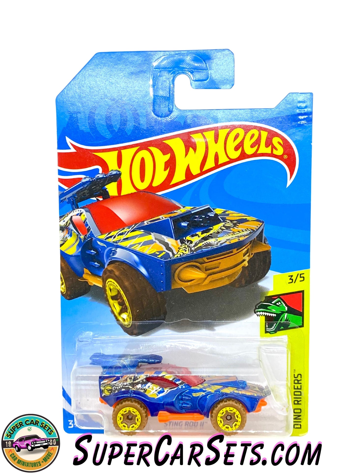 Sting Rod II (TREASURE HUNT) - Hot Wheels Dino Riders - 2018 (3/5)