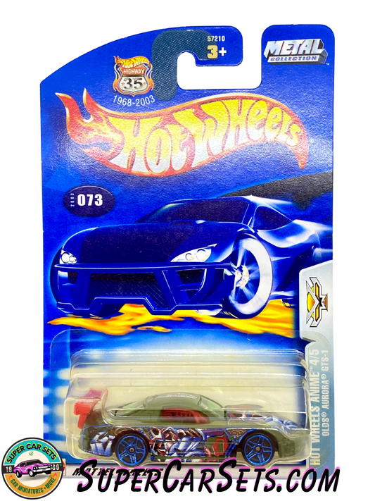 Hot Wheels (VINTAGE) (Year launched 2003) - Anime 4/5 (#073) Olds Aurora GTS-1 (57210)Hot Wheels (VINTAGE) (Year launched 2003) - Anime 4/5 (#073) Olds Aurora GTS-1 (57210)