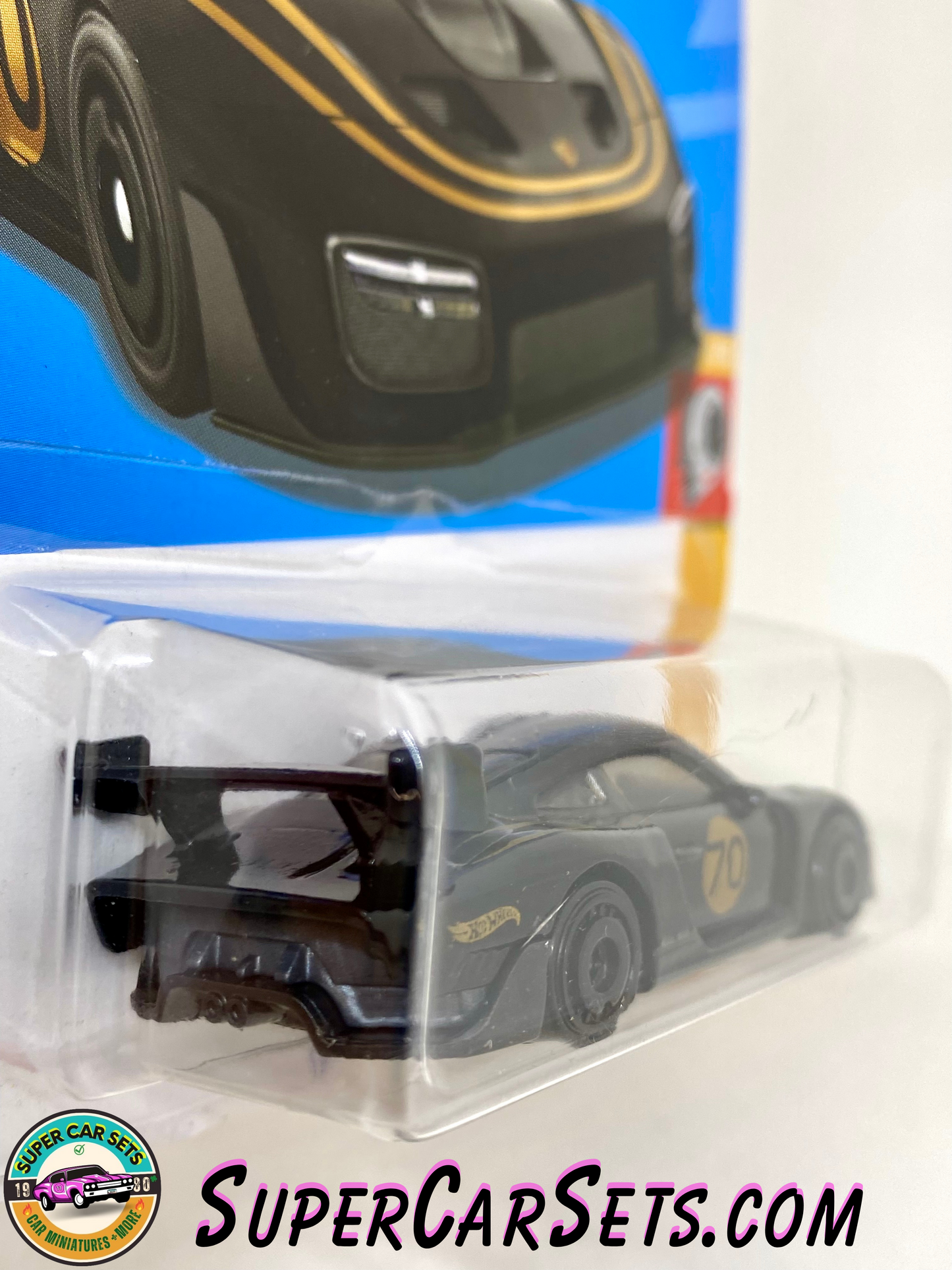 Porsche 935 (black colour) (card with a small scratch) - Hot Wheels HW Turbo - 2022 (1/10) (12/250)