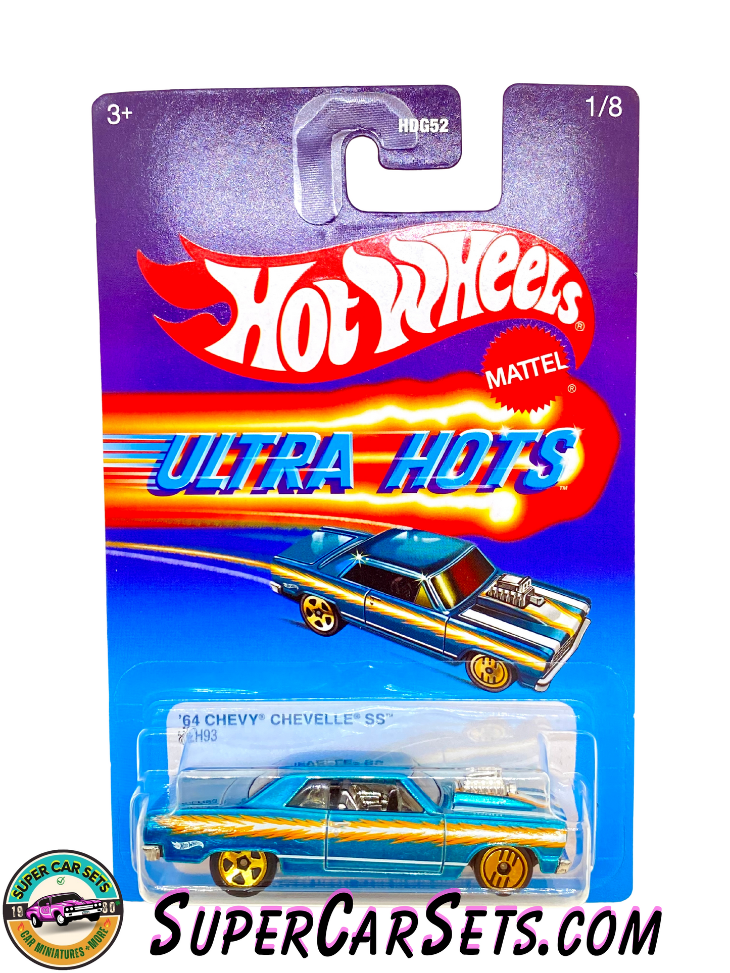 64 Chevy Chevelle SS (blue colour) - Hot Wheels Ultra Hots 2023 (1/8)