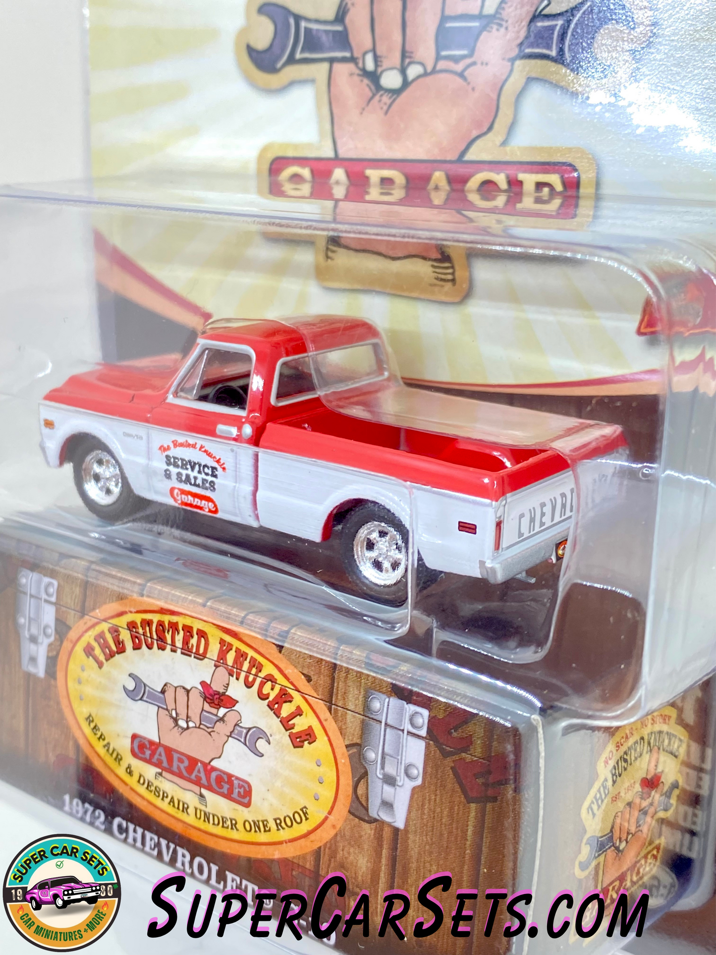 Busted Knuckle Garage - Series 2 - 1972 Chevrolet C-10 - made by Greenlight