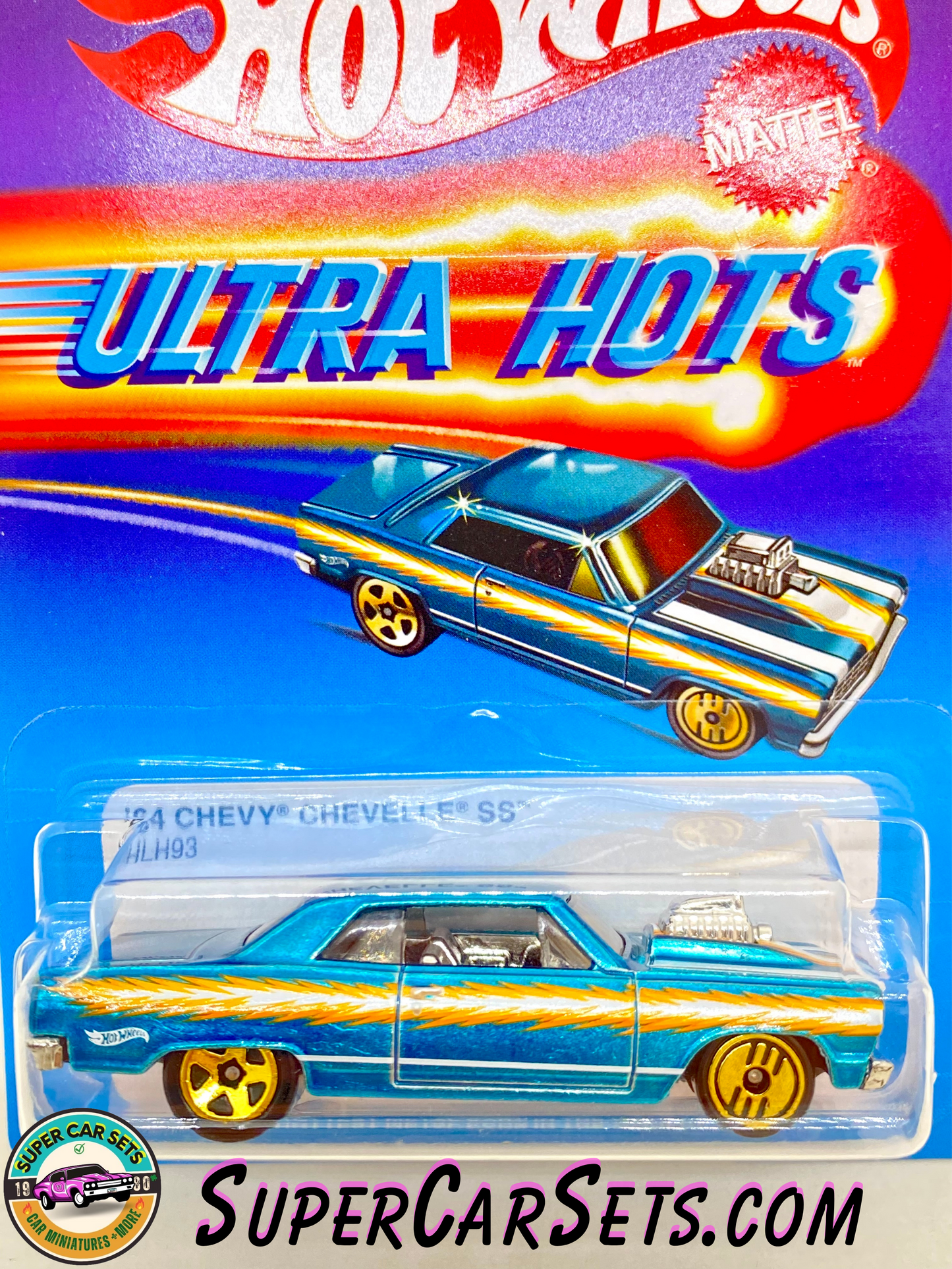 64 Chevy Chevelle SS (blue colour) - Hot Wheels Ultra Hots 2023 (1/8)